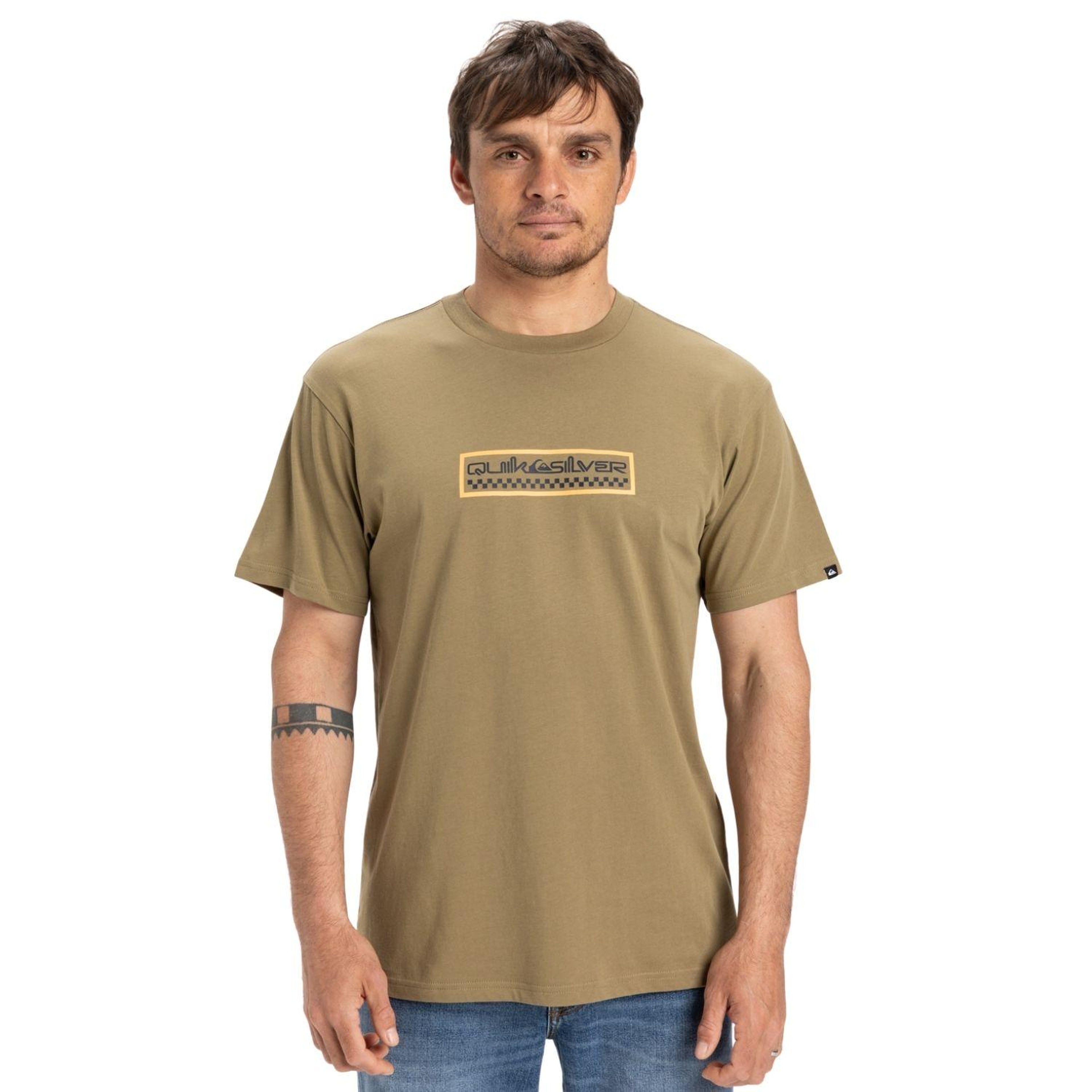 Quiksilver Ev Sun Dagger Erkek Yeşil Tişört