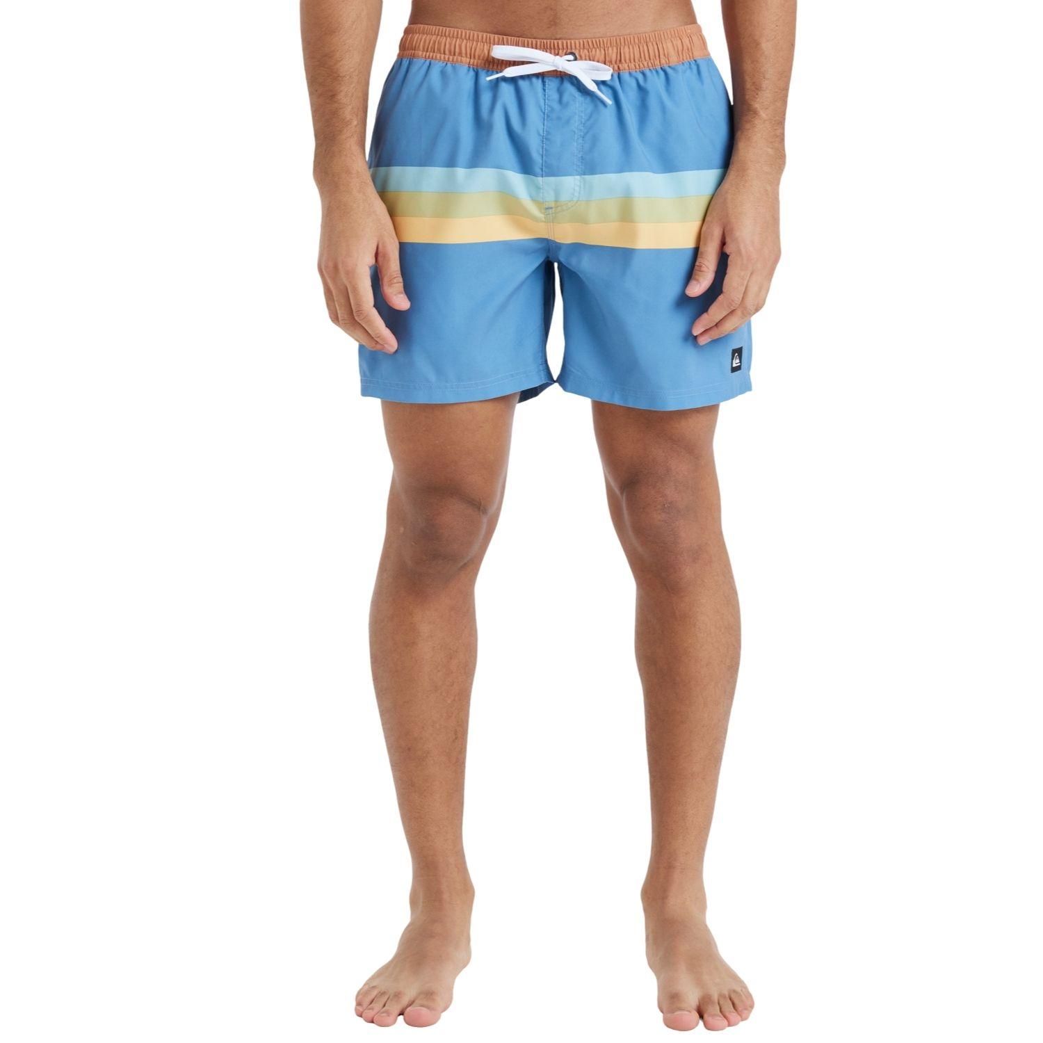 Quiksilver Everyday Straight Volley 15 Erkek Mavi Volley Short
