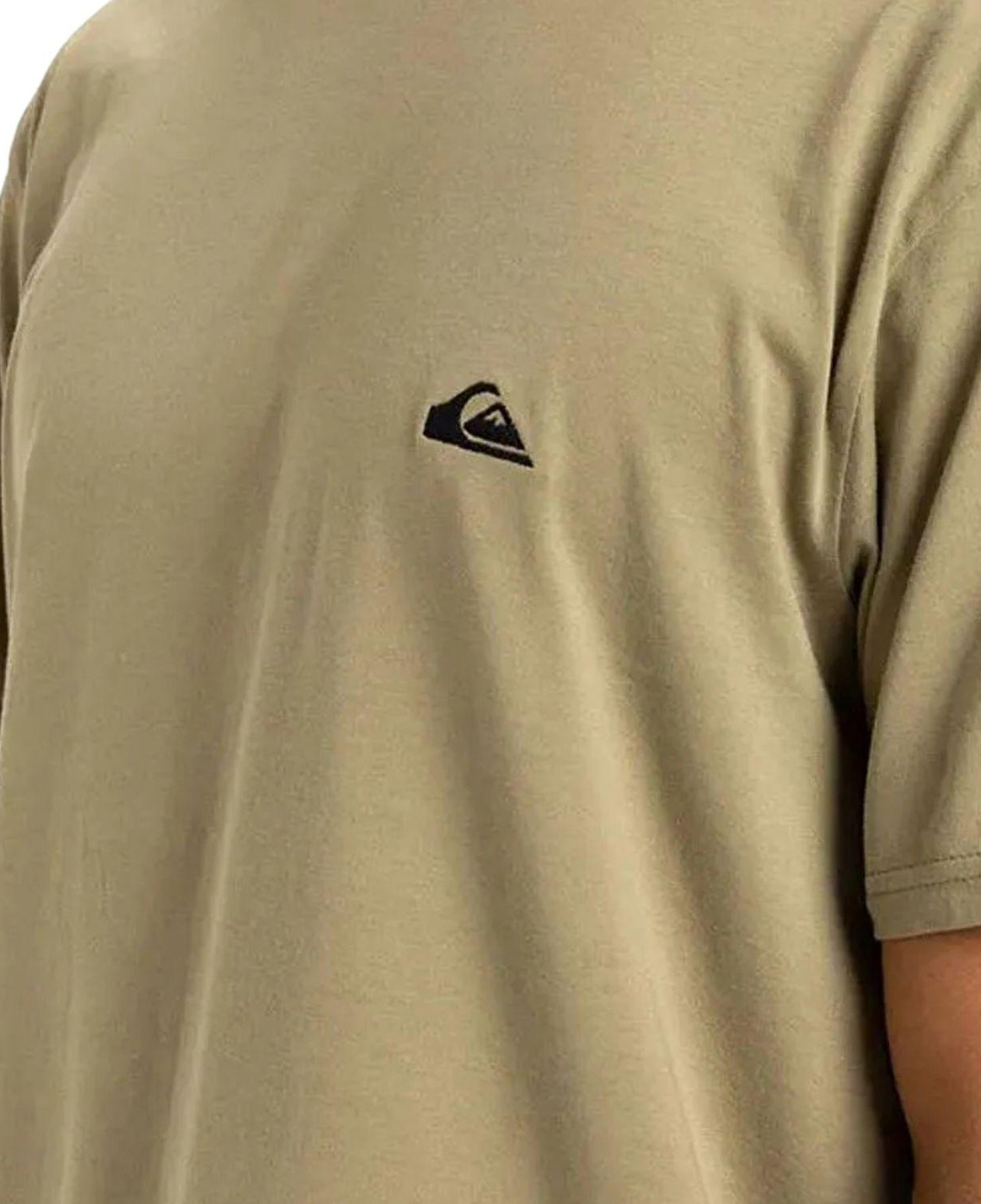 Quiksilver Basicscreenssym Erkek Yeşil Tişört