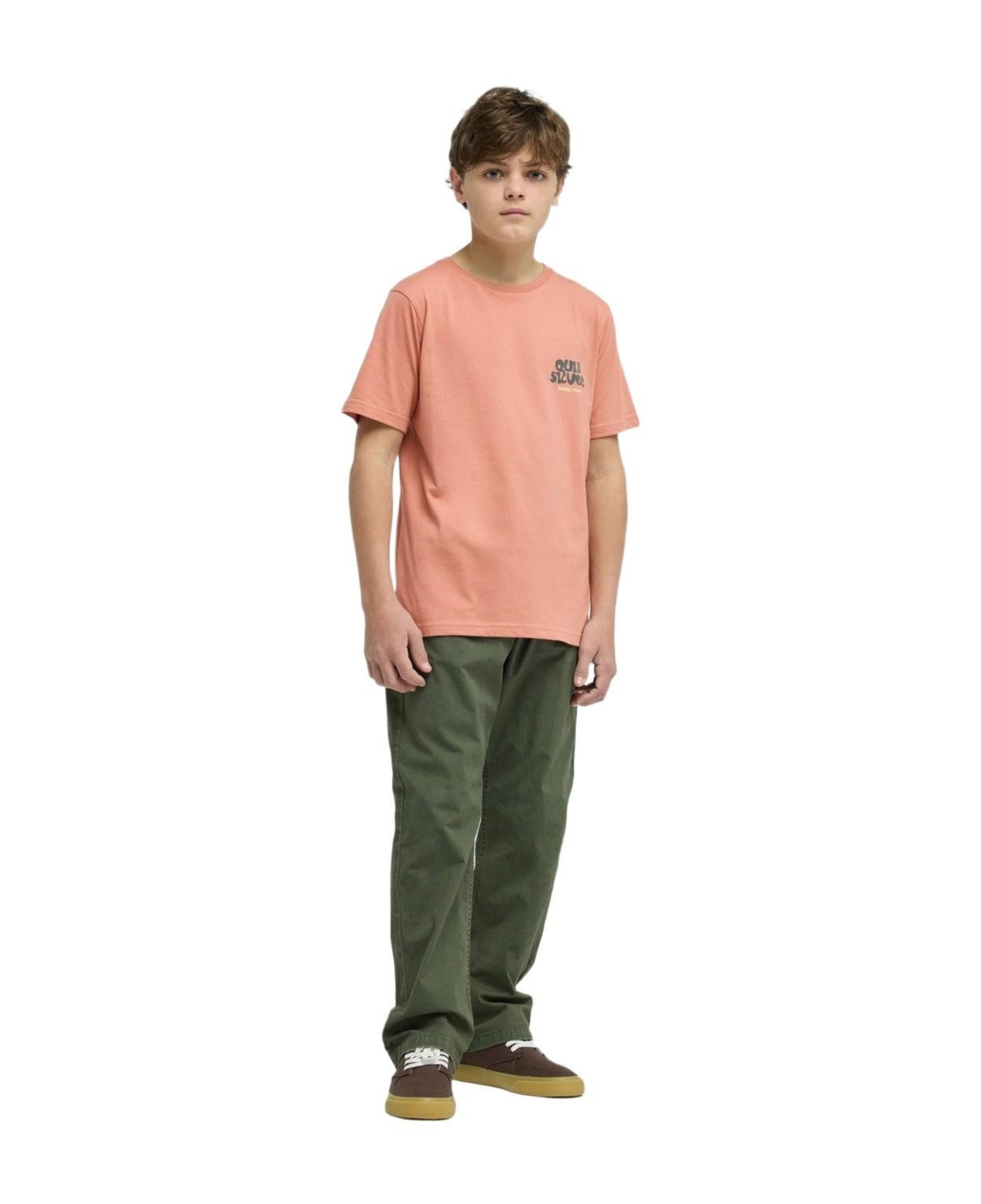 Quiksilver Fruits Tide Erkek Çocuk Pembe Tişört