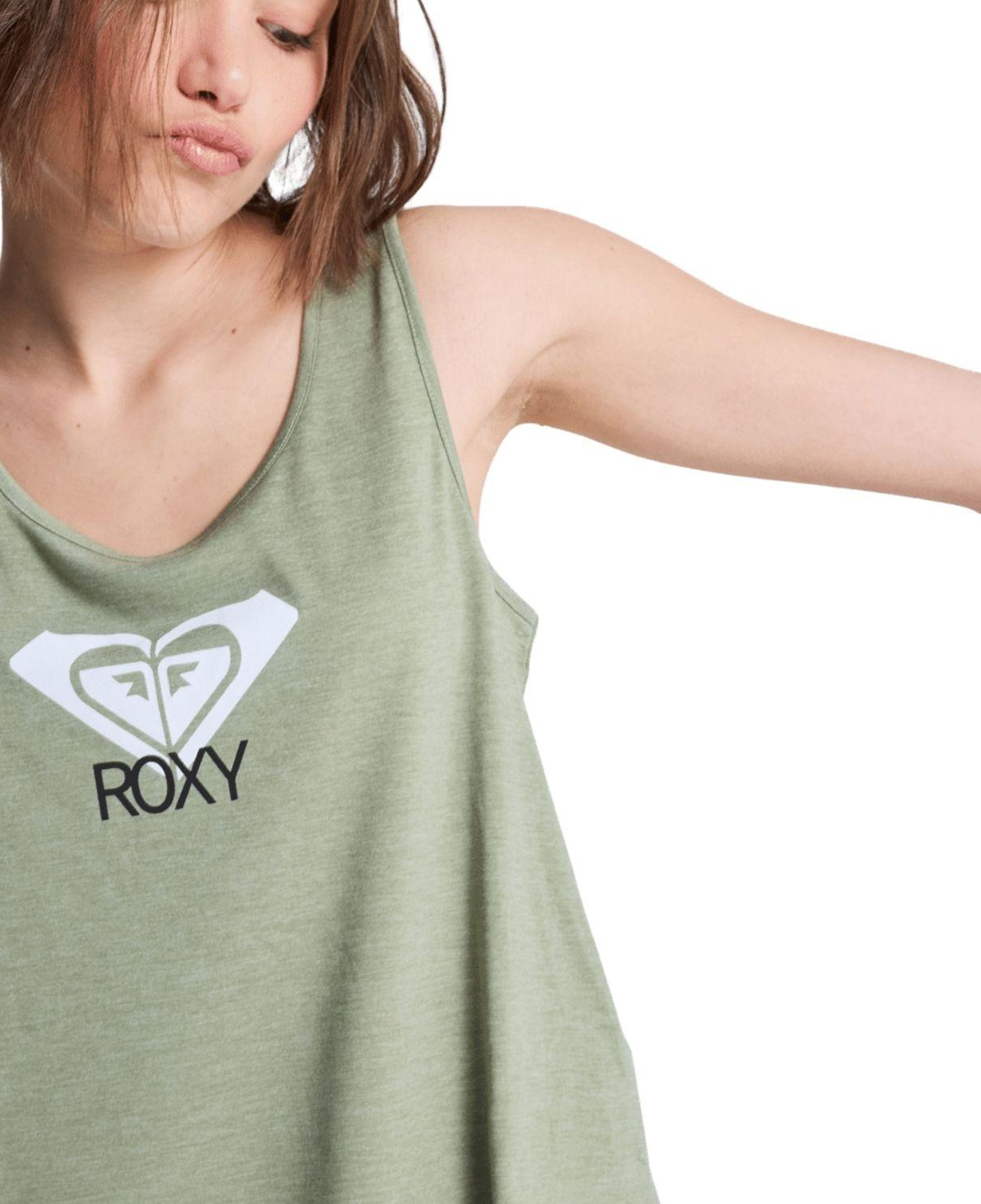 Roxy Surfclassic Tan Kadın Yeşil Tişört