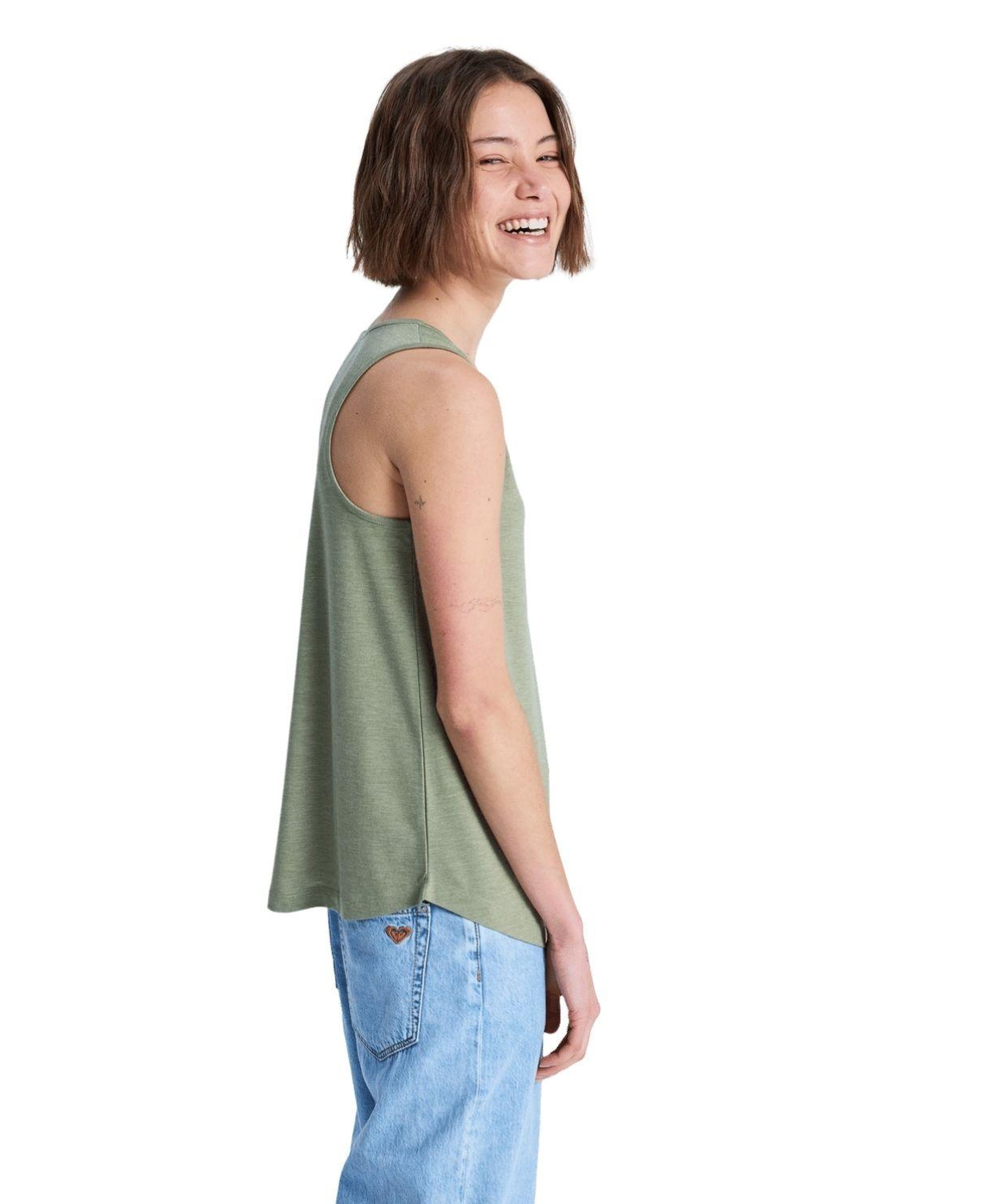Roxy Surfclassic Tan Kadın Yeşil Tişört