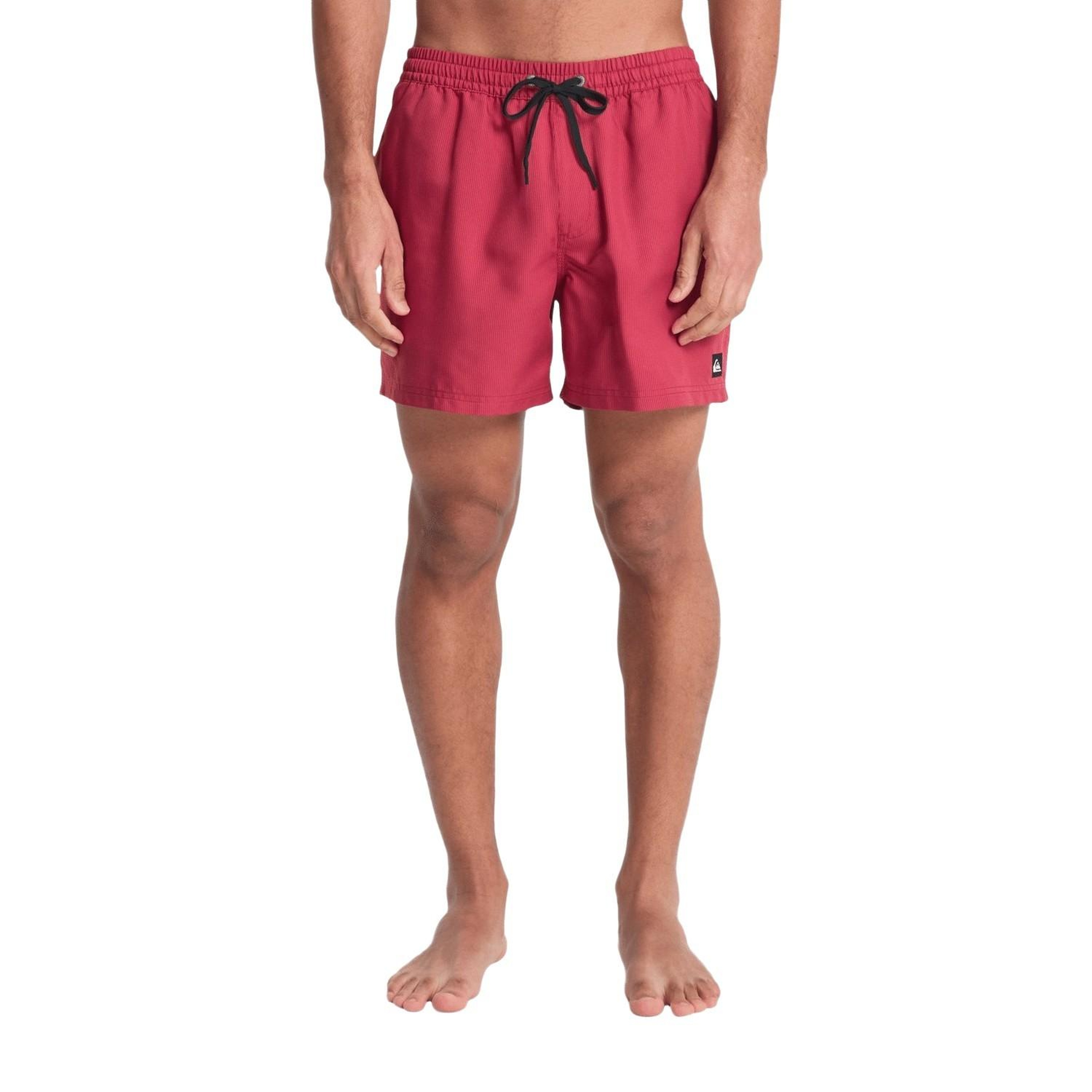 Quiksilver Deluxe 15 Erkek Kırmızı Volley Short
