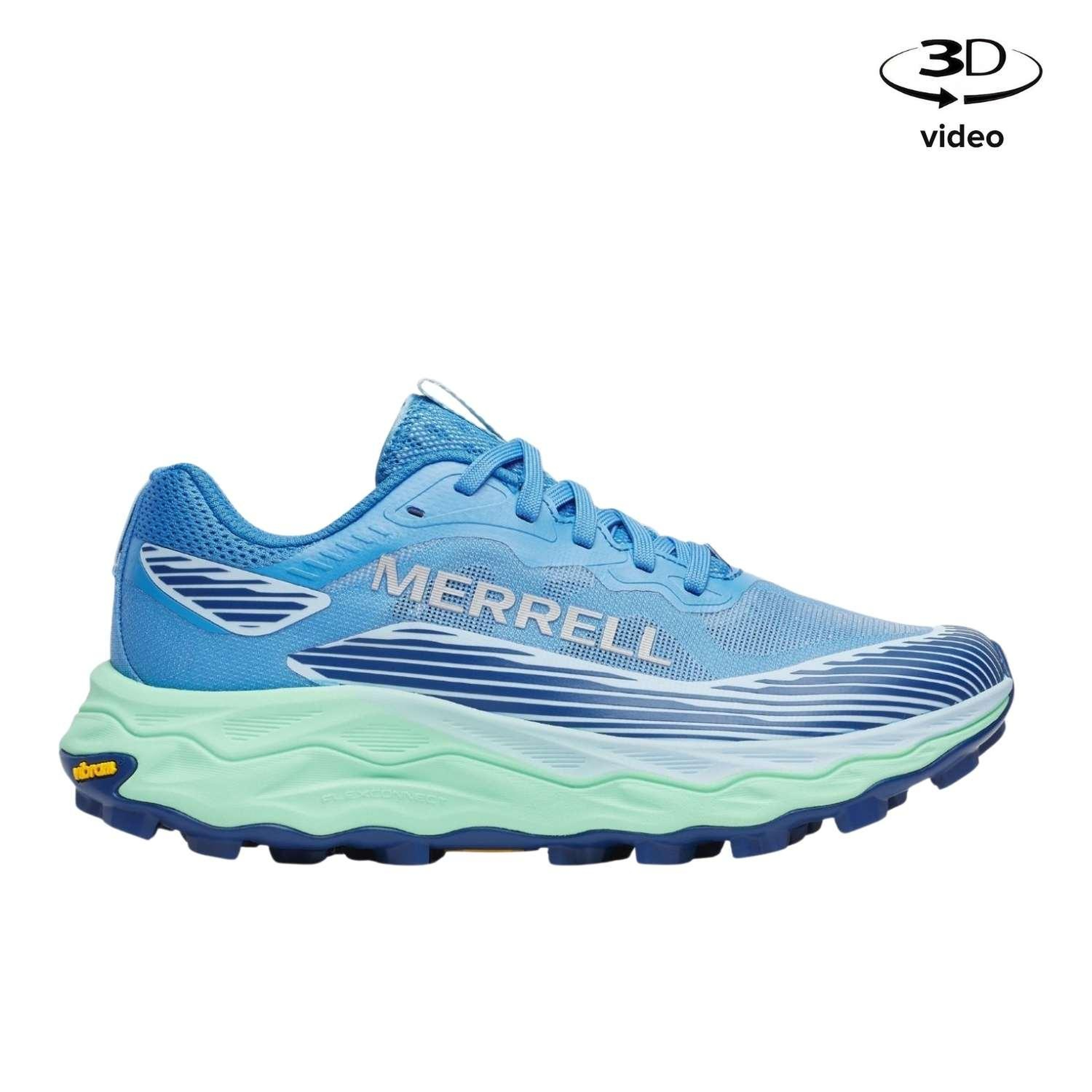 Merrell Agility Peak 6 Kadın Mavi Patika Koşusu Ayakkabısı