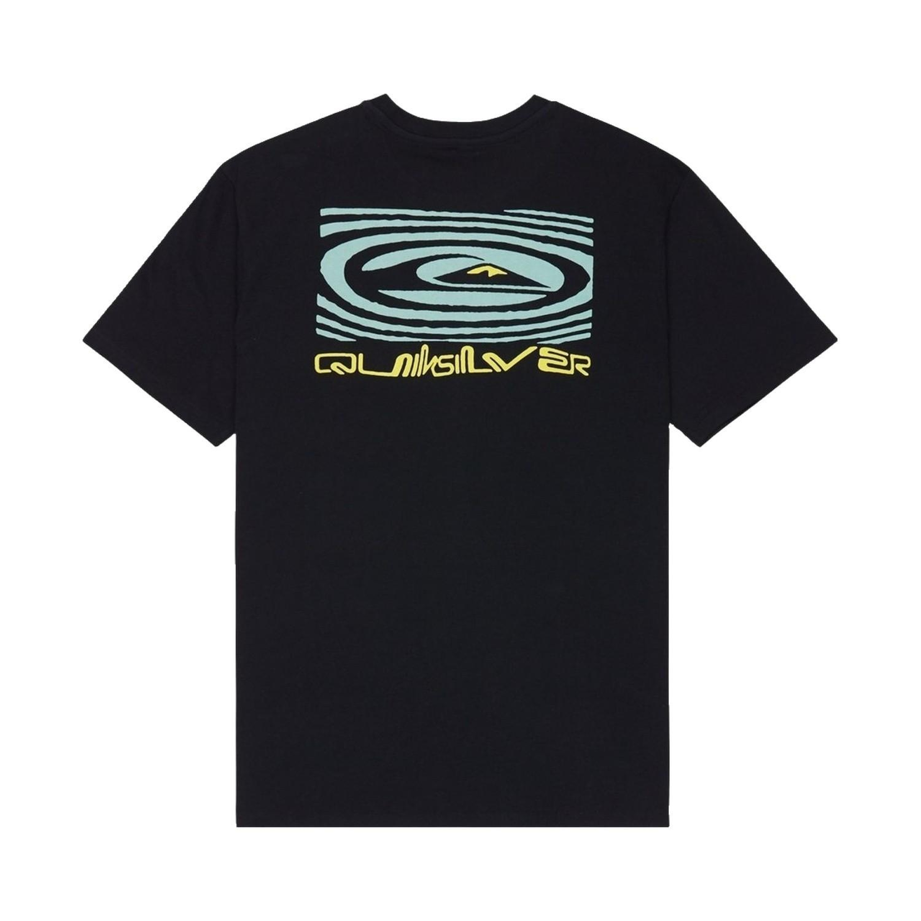 Quiksilver Ripples Erkek Siyah Tişört