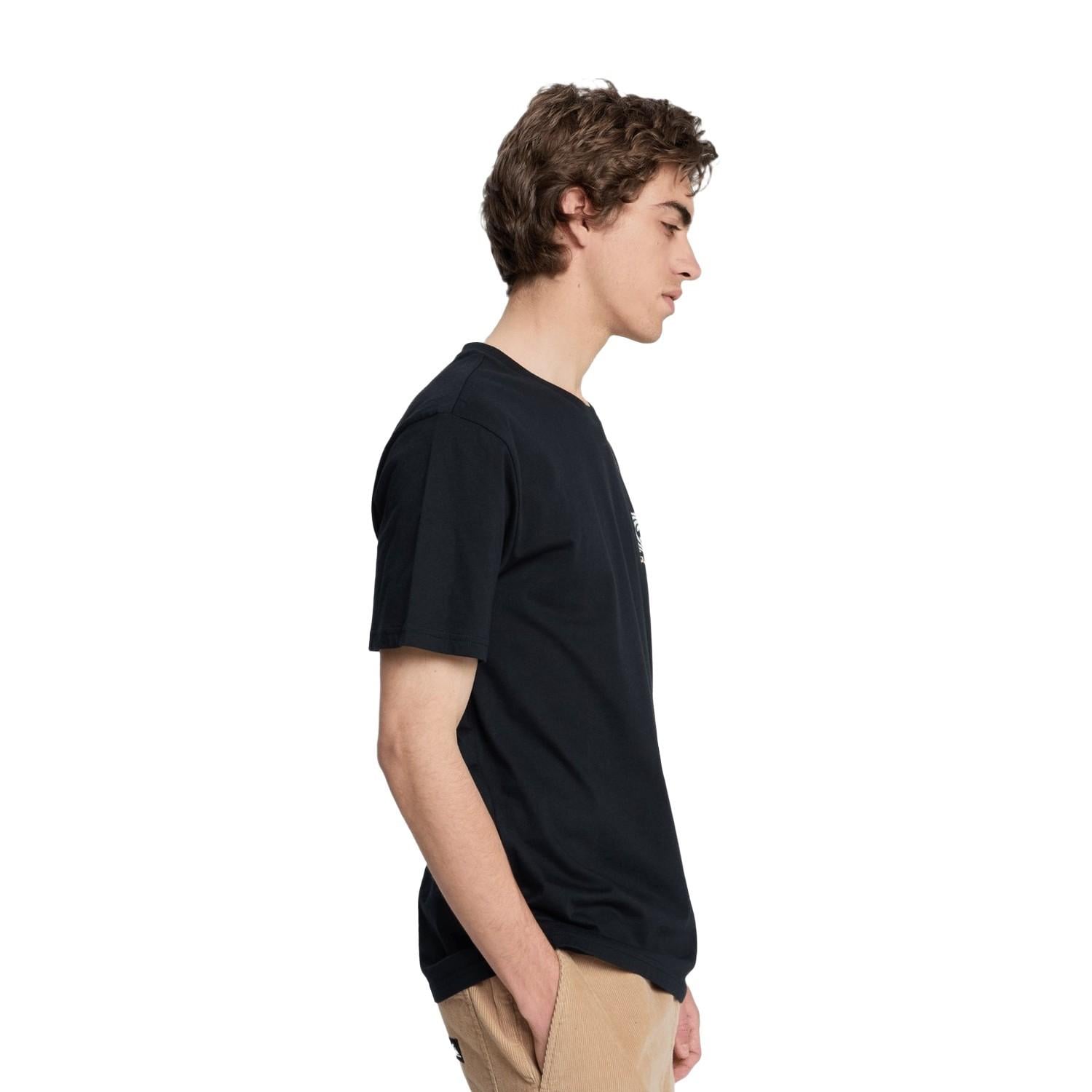 Quiksilver Ripples Erkek Siyah Tişört