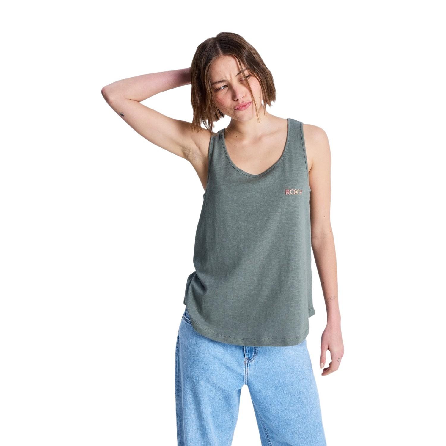 Roxy Saturdaze Tank Kadın Yeşil Tişört