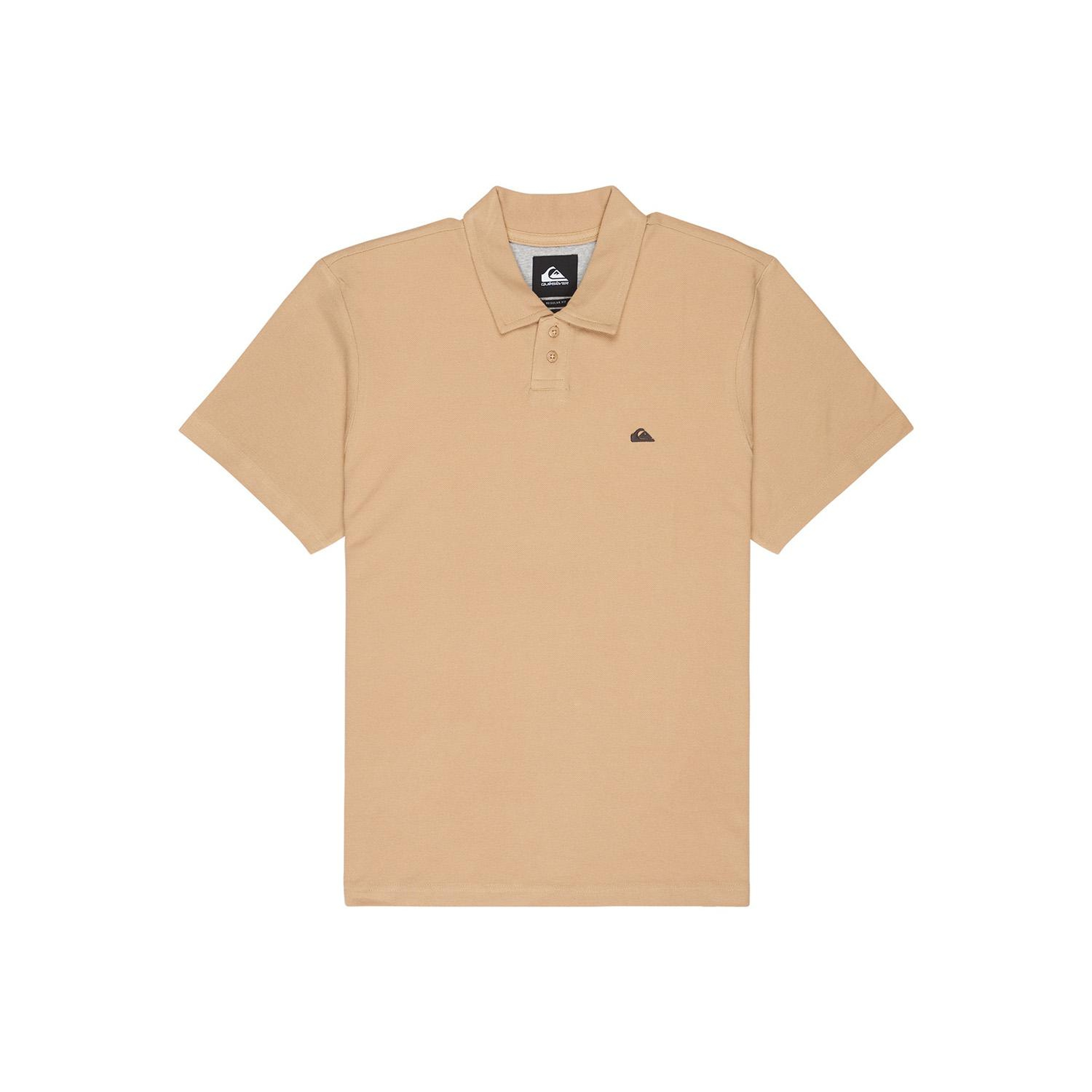 Quiksilver Mw Pique Erkek Bej Tişört