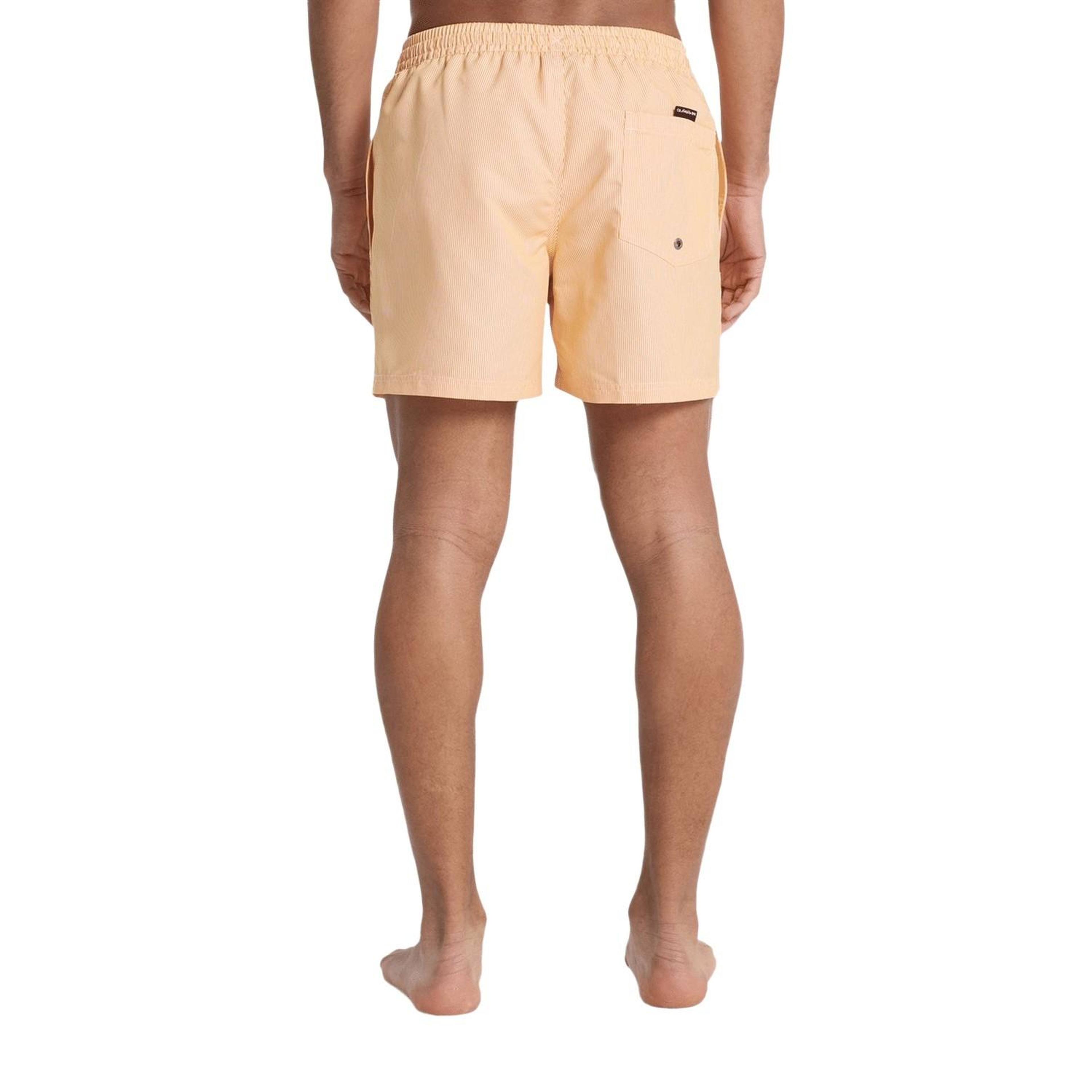 Quiksilver Deluxe 15 Erkek Turuncu Volley Short