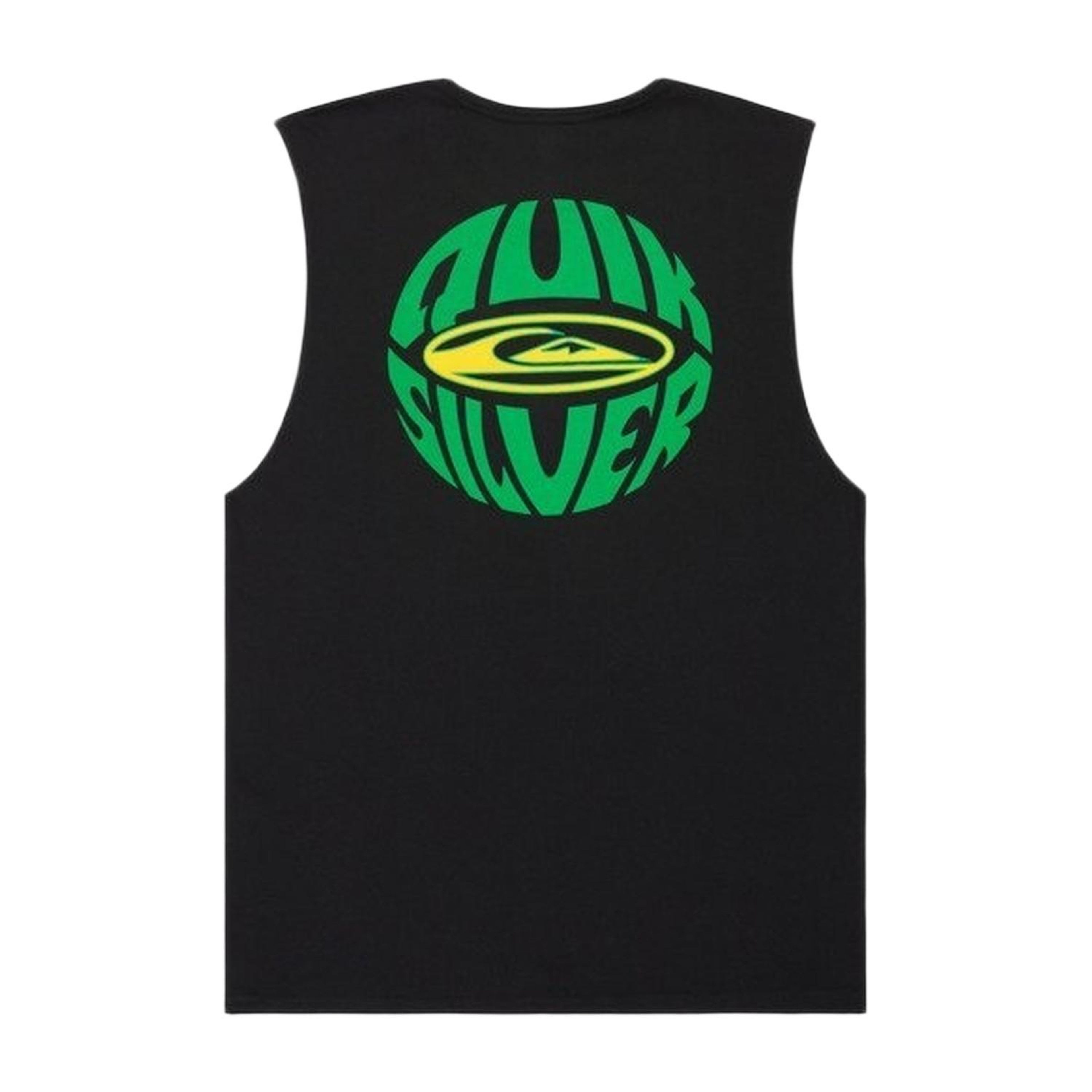 Quiksilver Ev Quikglobe Mu Erkek Siyah Tişört