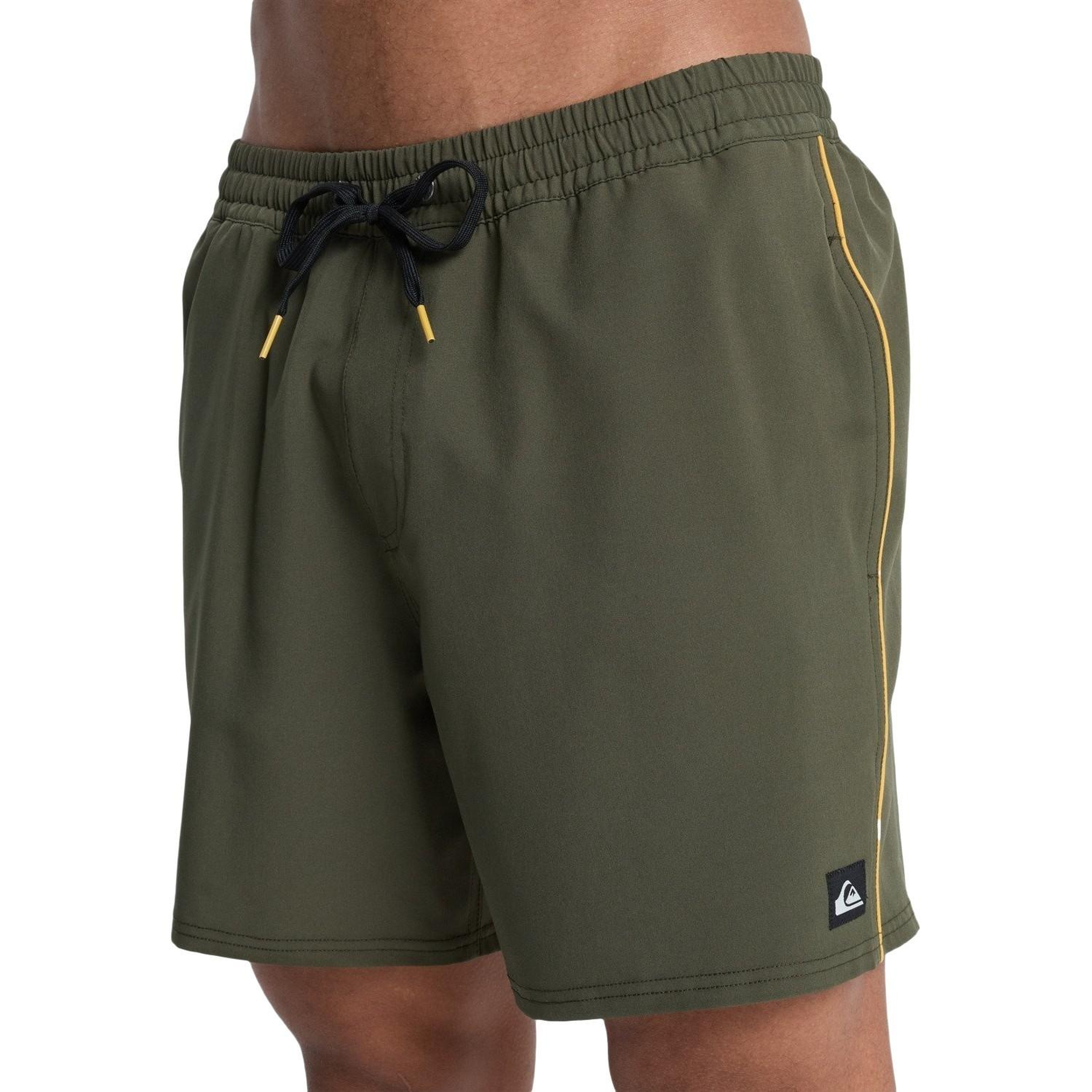Quiksilver Piped Vl Erkek Yeşil Volley Short