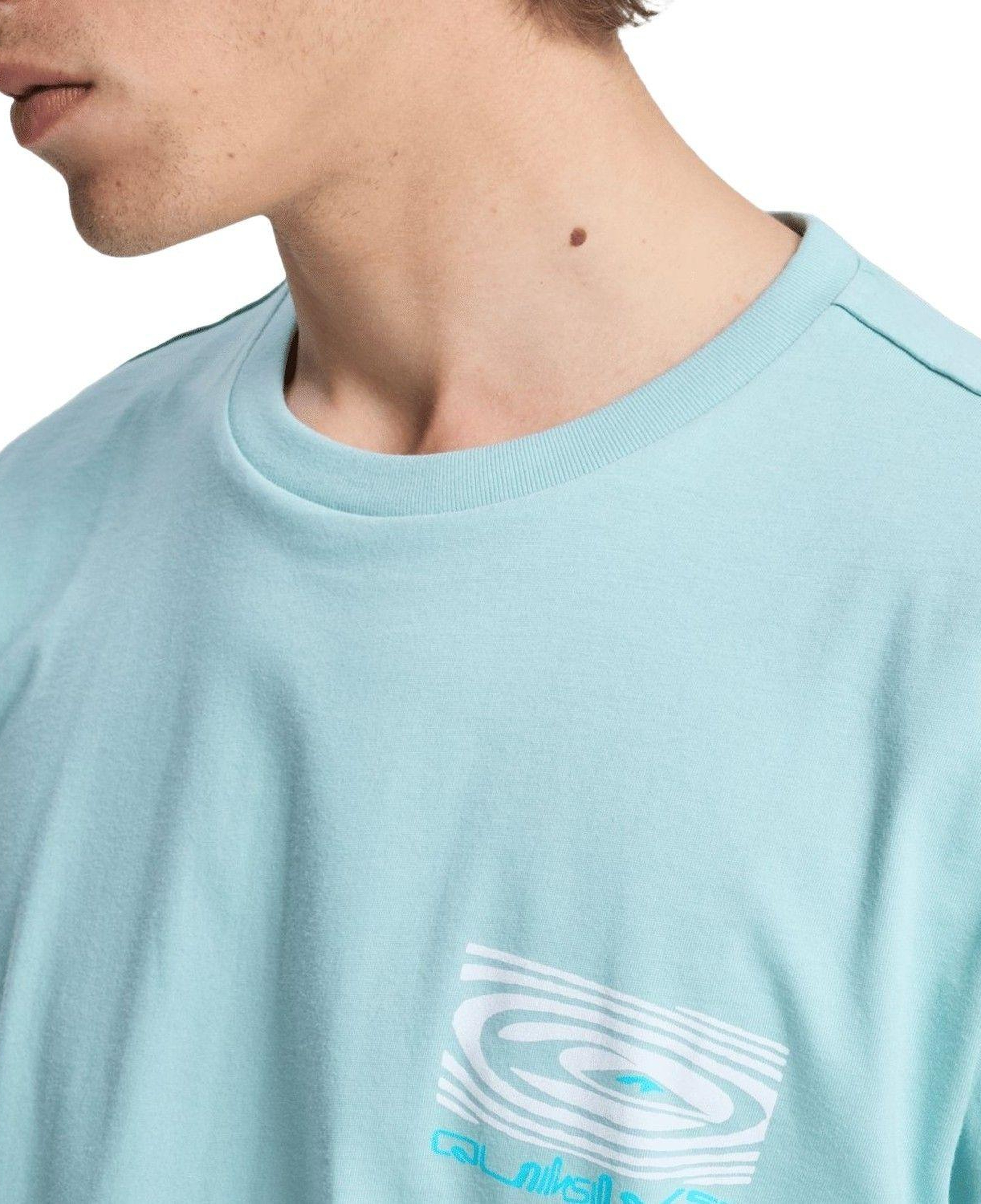 Quiksilver Ripples Erkek Mavi Tişört