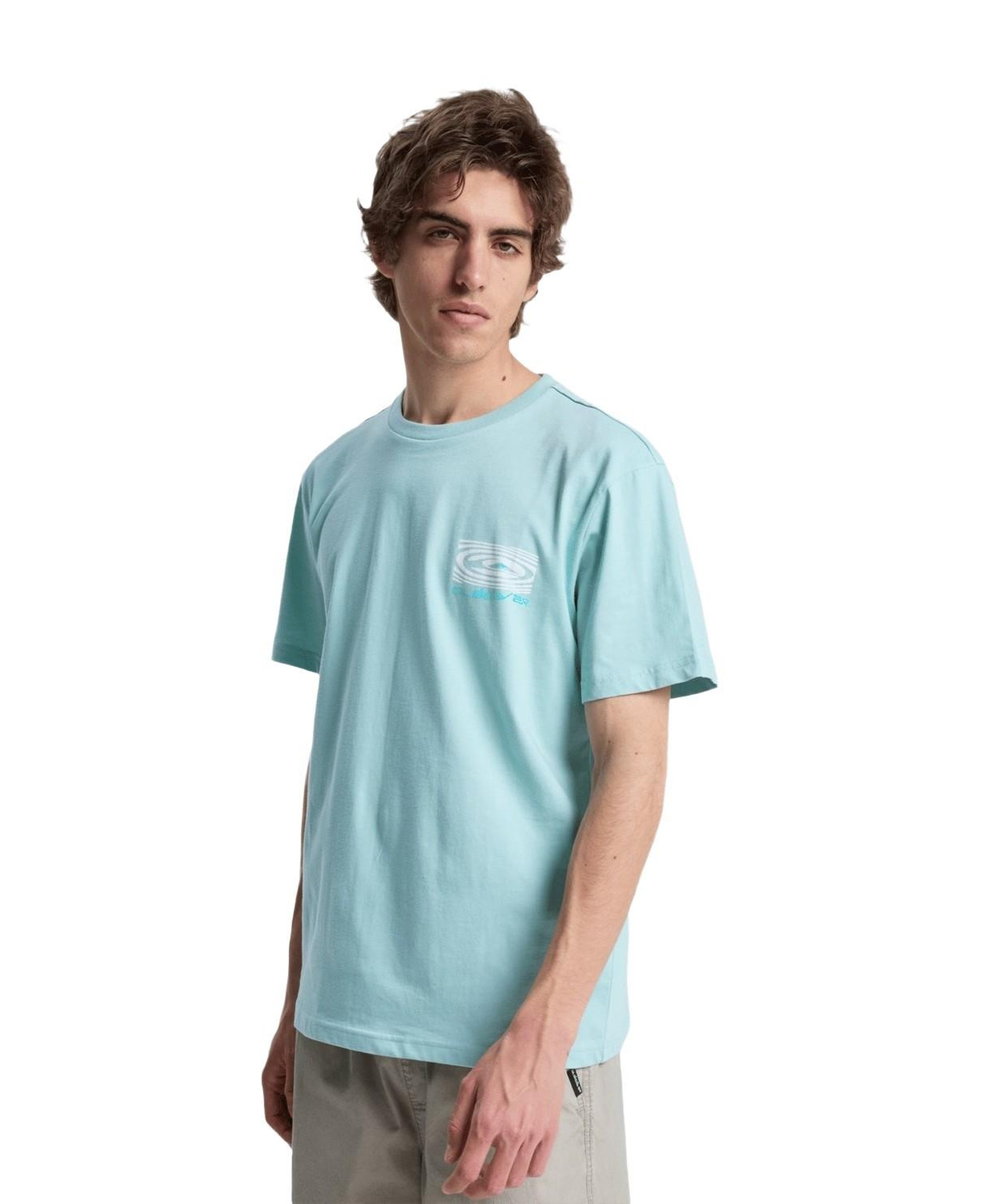 Quiksilver Ripples Erkek Mavi Tişört