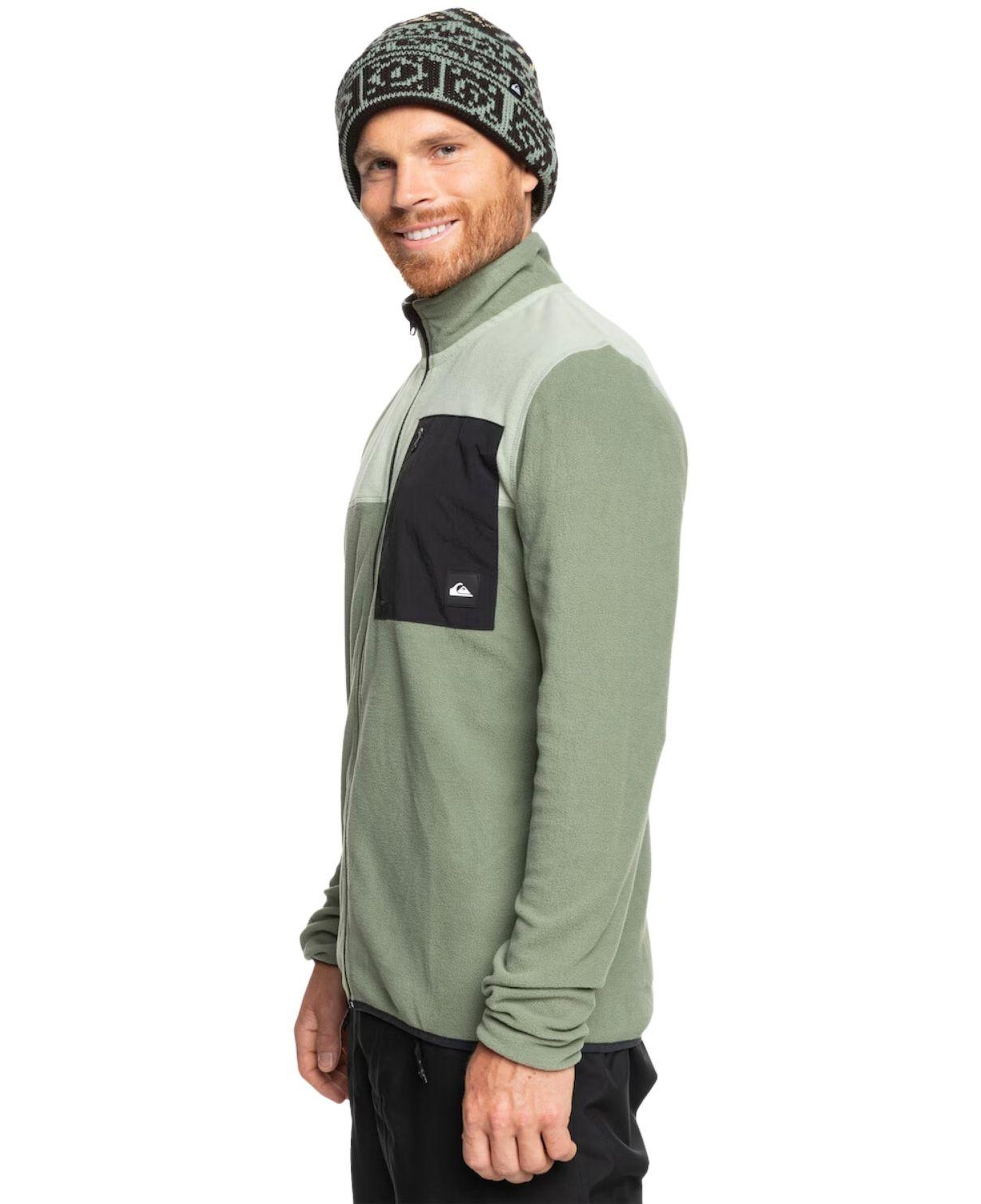 Quiksilver Aker Fz Fleece Erkek Polar Ceket