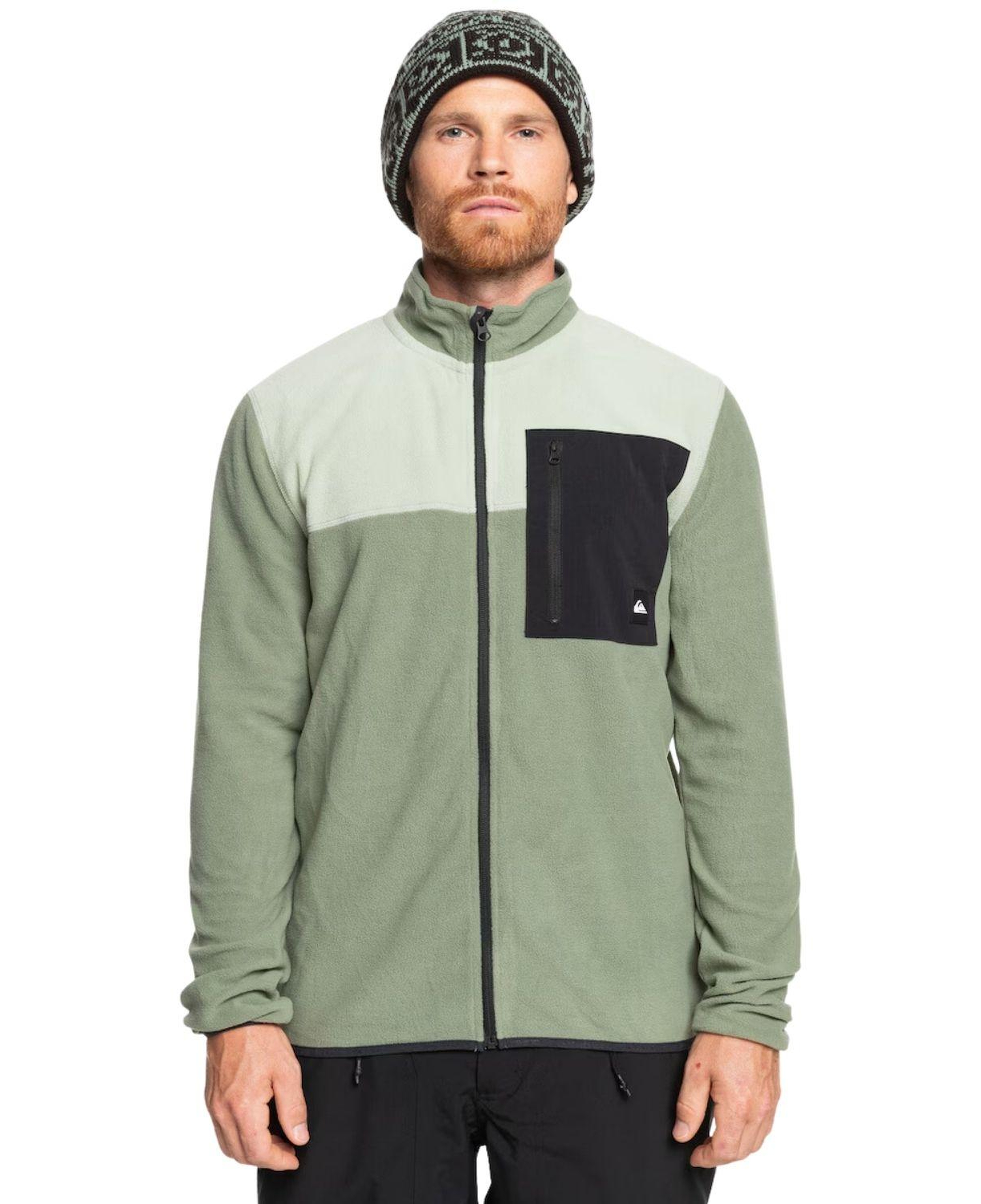 Quiksilver Aker Fz Fleece Erkek Polar Ceket