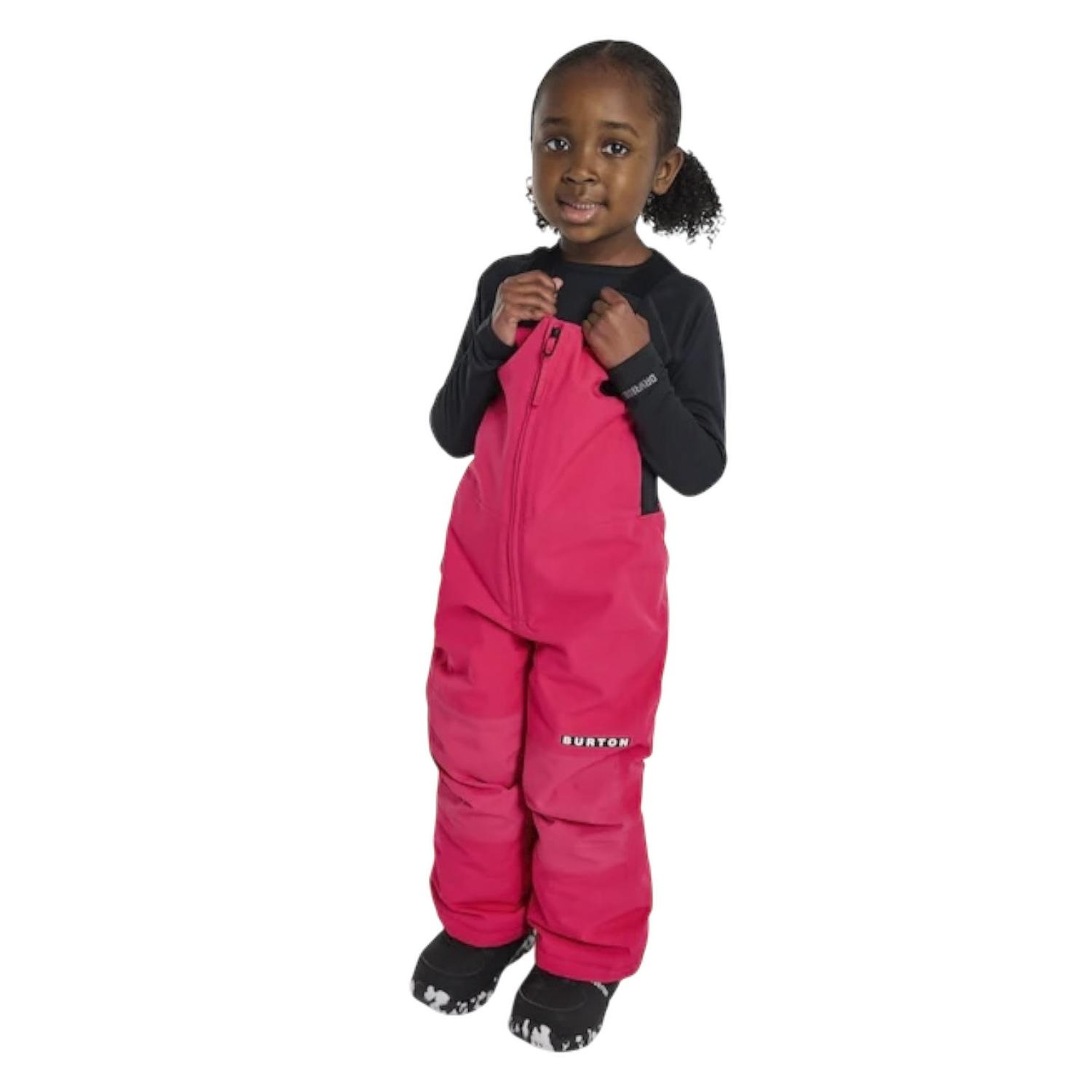 Burton Toddlers Maven 2L Bib Unisex Çocuk Pembe Snowboard Pantolonu