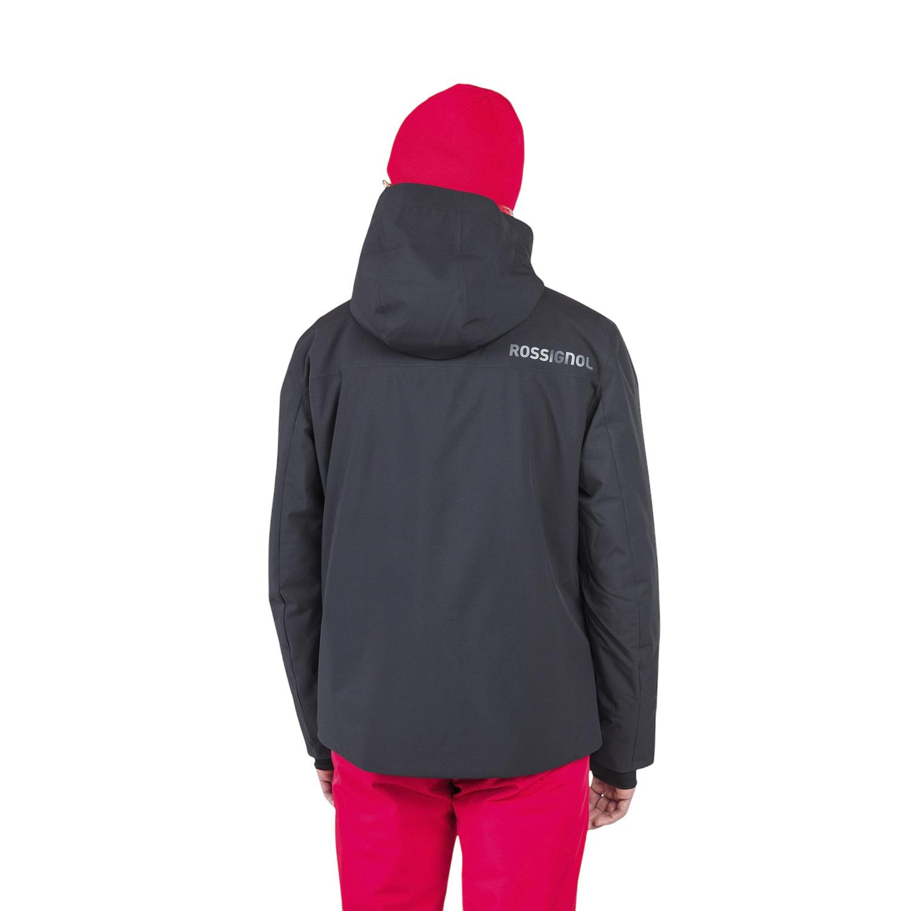 Rossignol Strawpile Erkek Siyah Kayak Ceketi