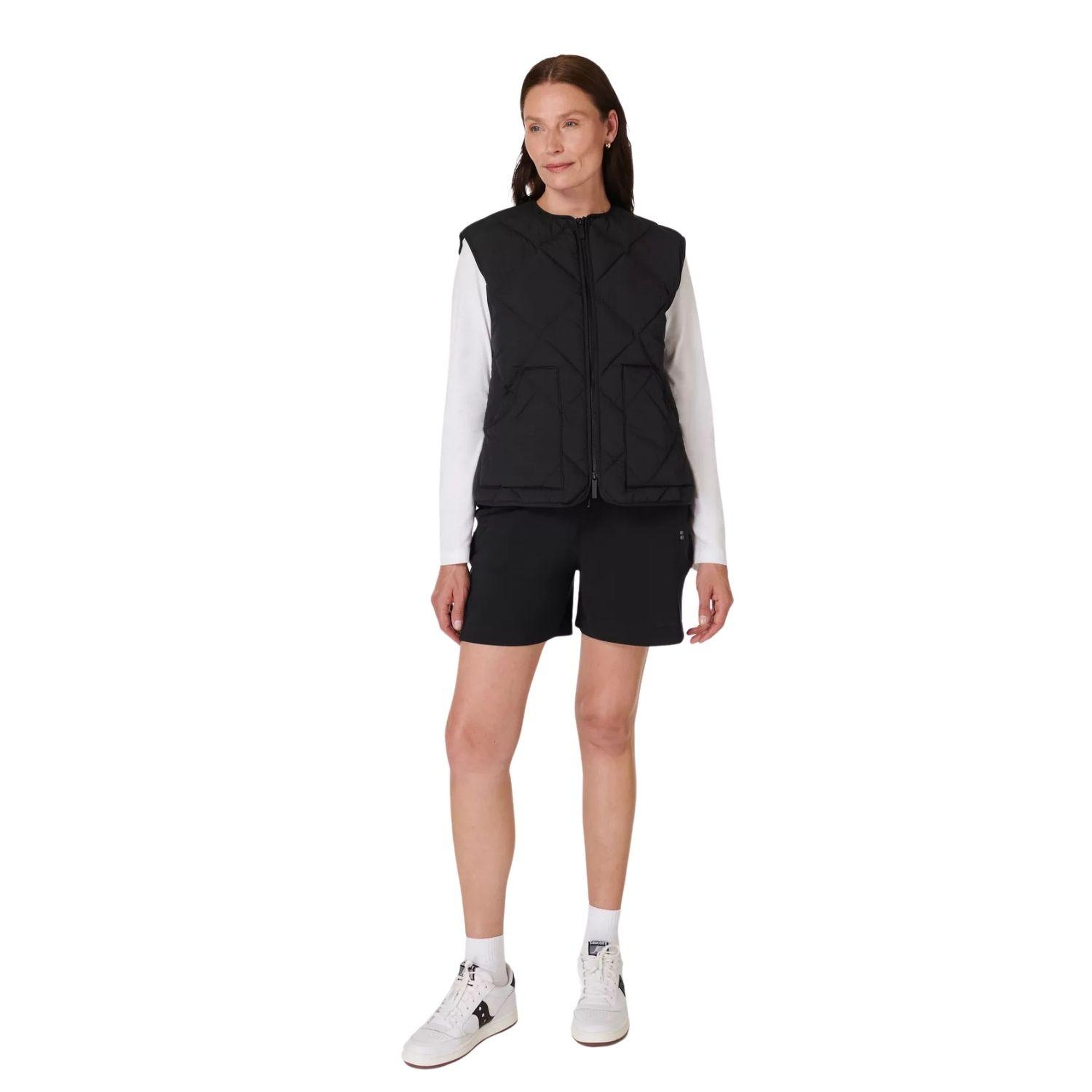 Sweaty Betty Explorer 55 Short Kadın Siyah Şort