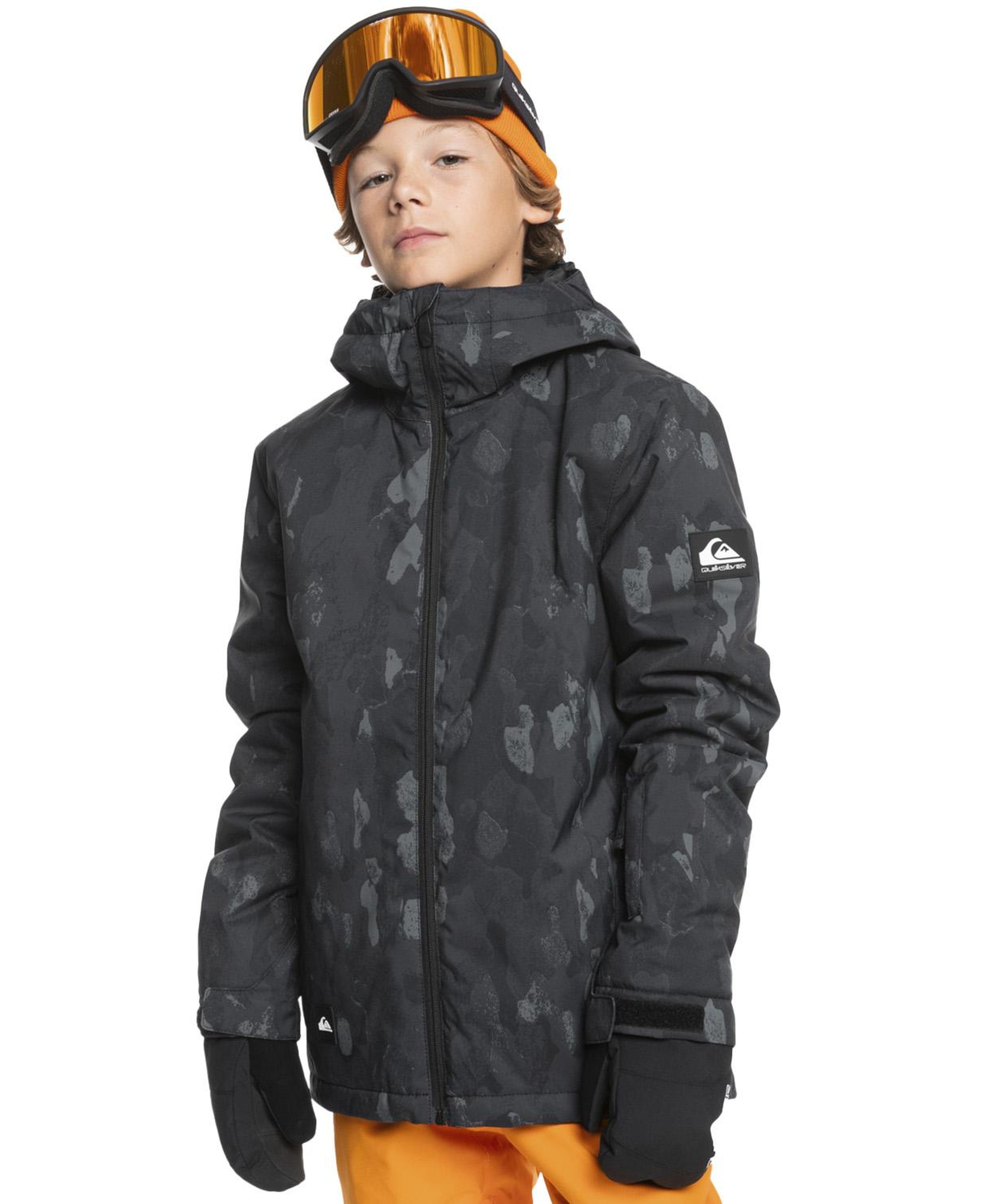 Quiksilver Mission Printed Youth Erkek Çocuk Snowboard Ceketi