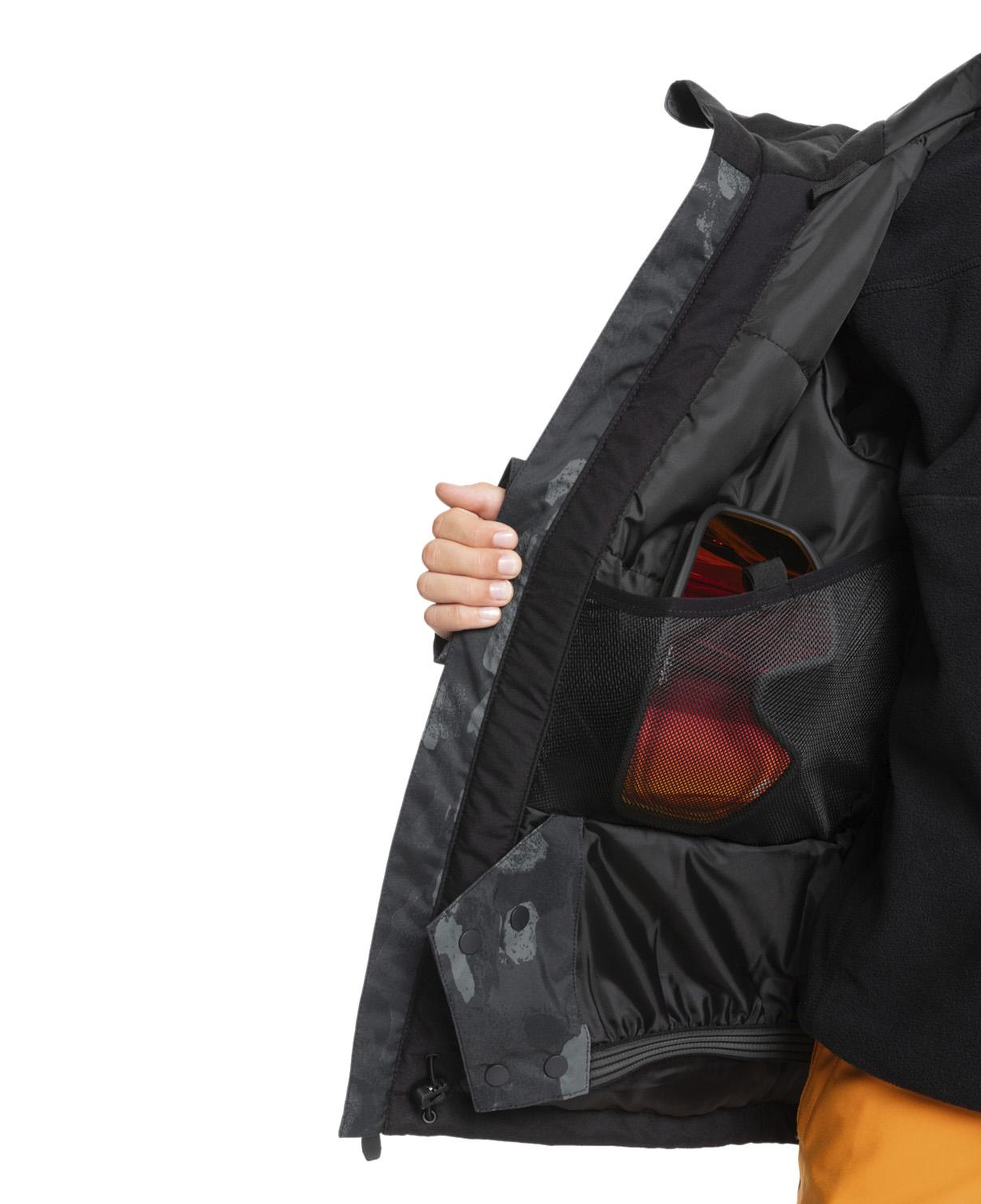 Quiksilver Mission Printed Youth Erkek Çocuk Snowboard Ceketi