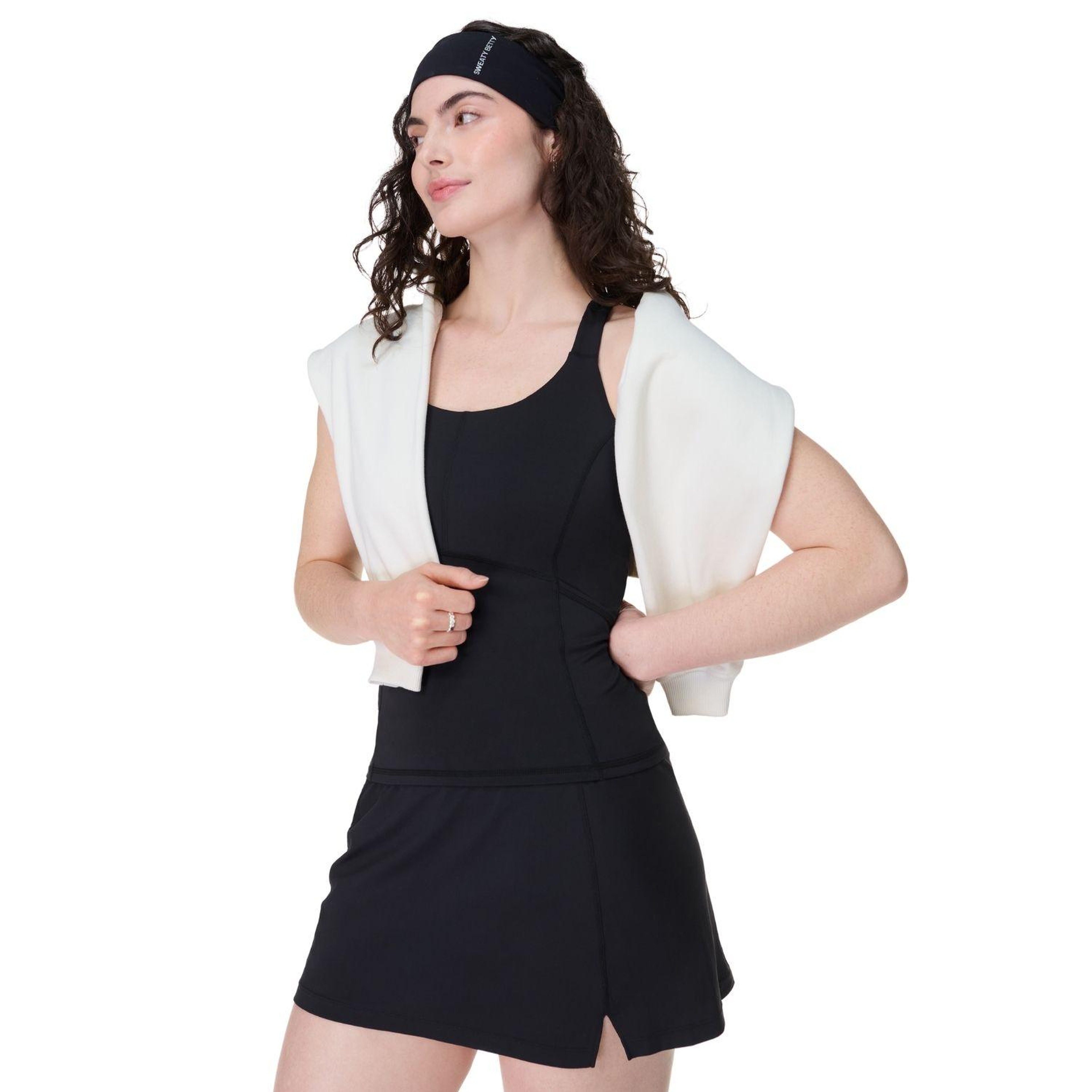 Sweaty Betty All Day Active Skort Kadın Siyah Etek
