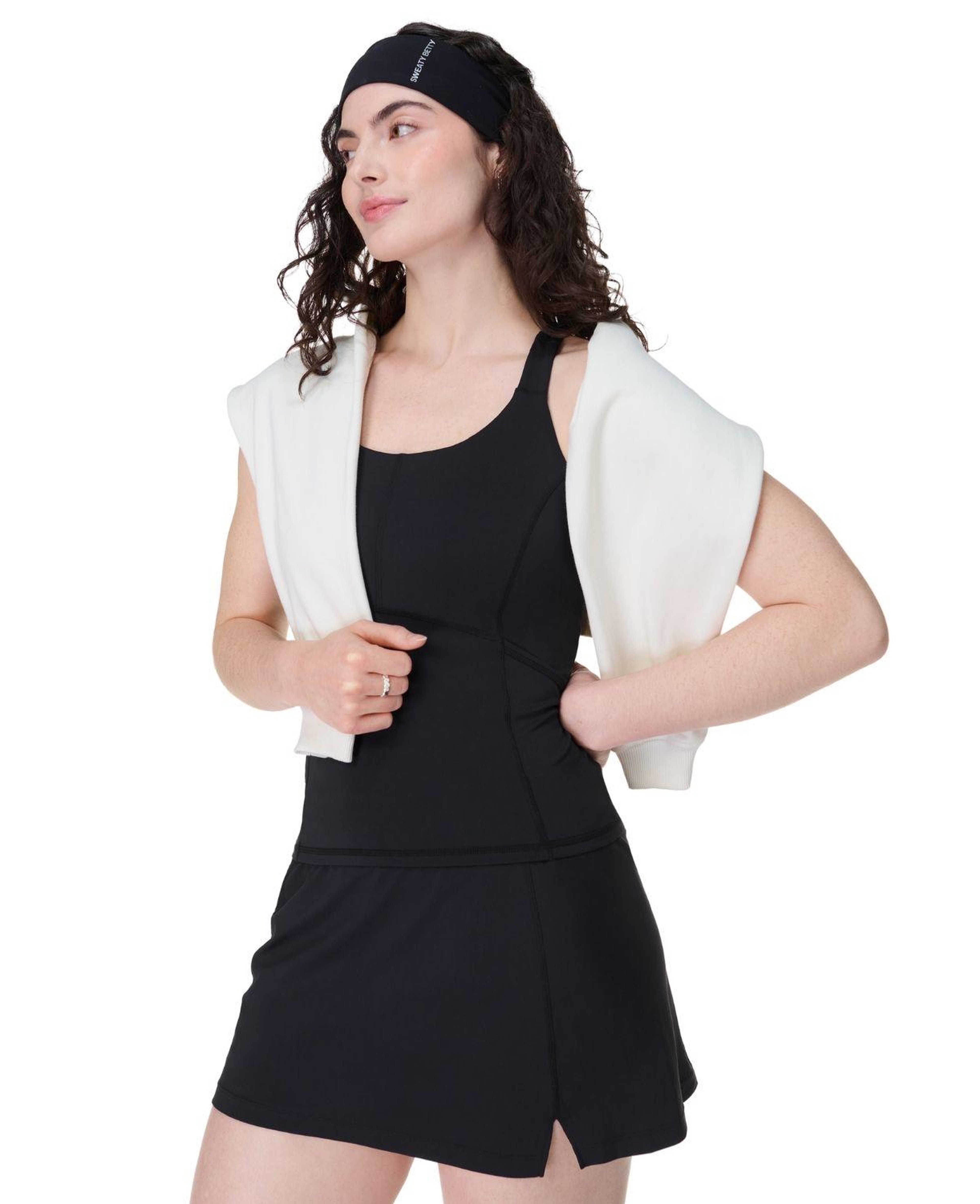 Sweaty Betty All Day Active Skort Kadın Siyah Etek