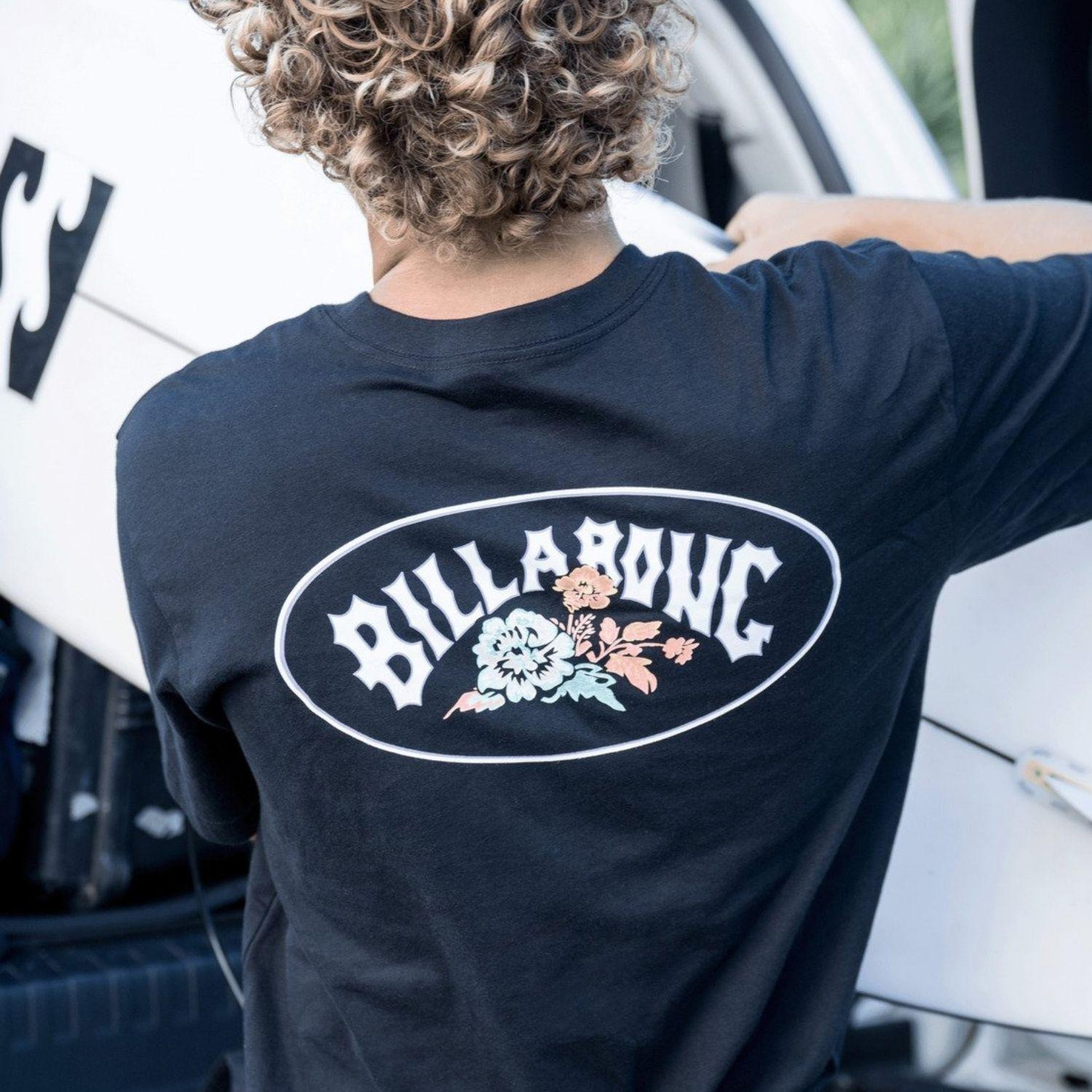 Billabong Orbit Arch Premium Erkek Siyah Tişört