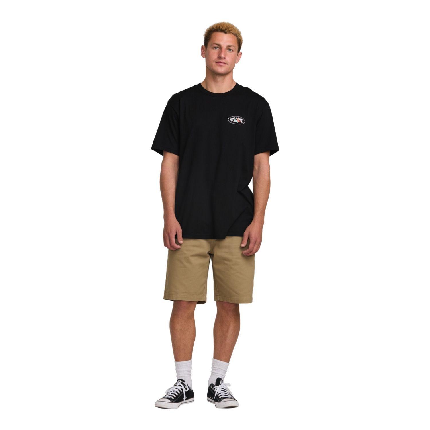 Billabong Orbit Arch Premium Erkek Siyah Tişört