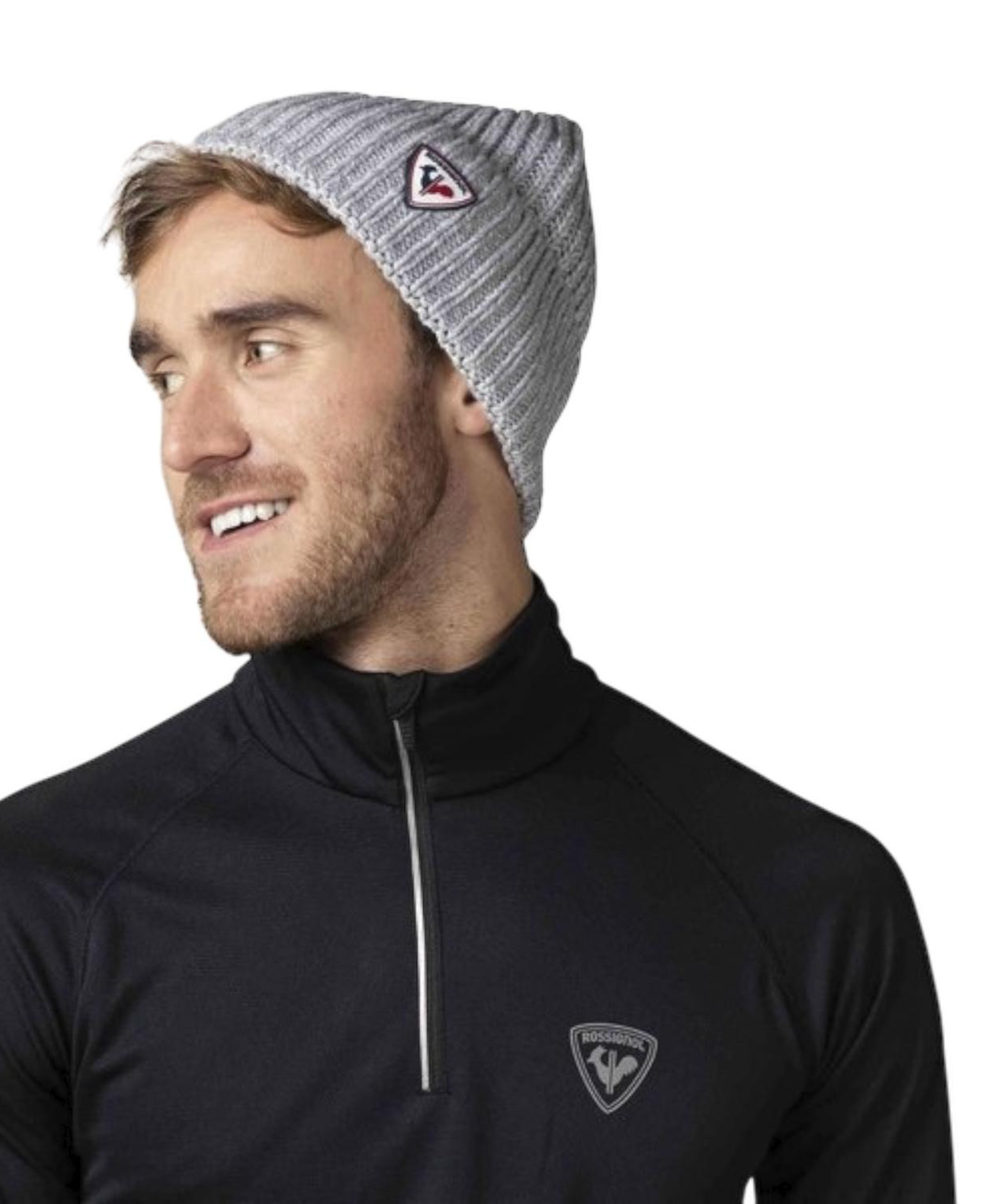 Rossignol Poursuite 12 Zip Erkek Siyah İçlik Üst