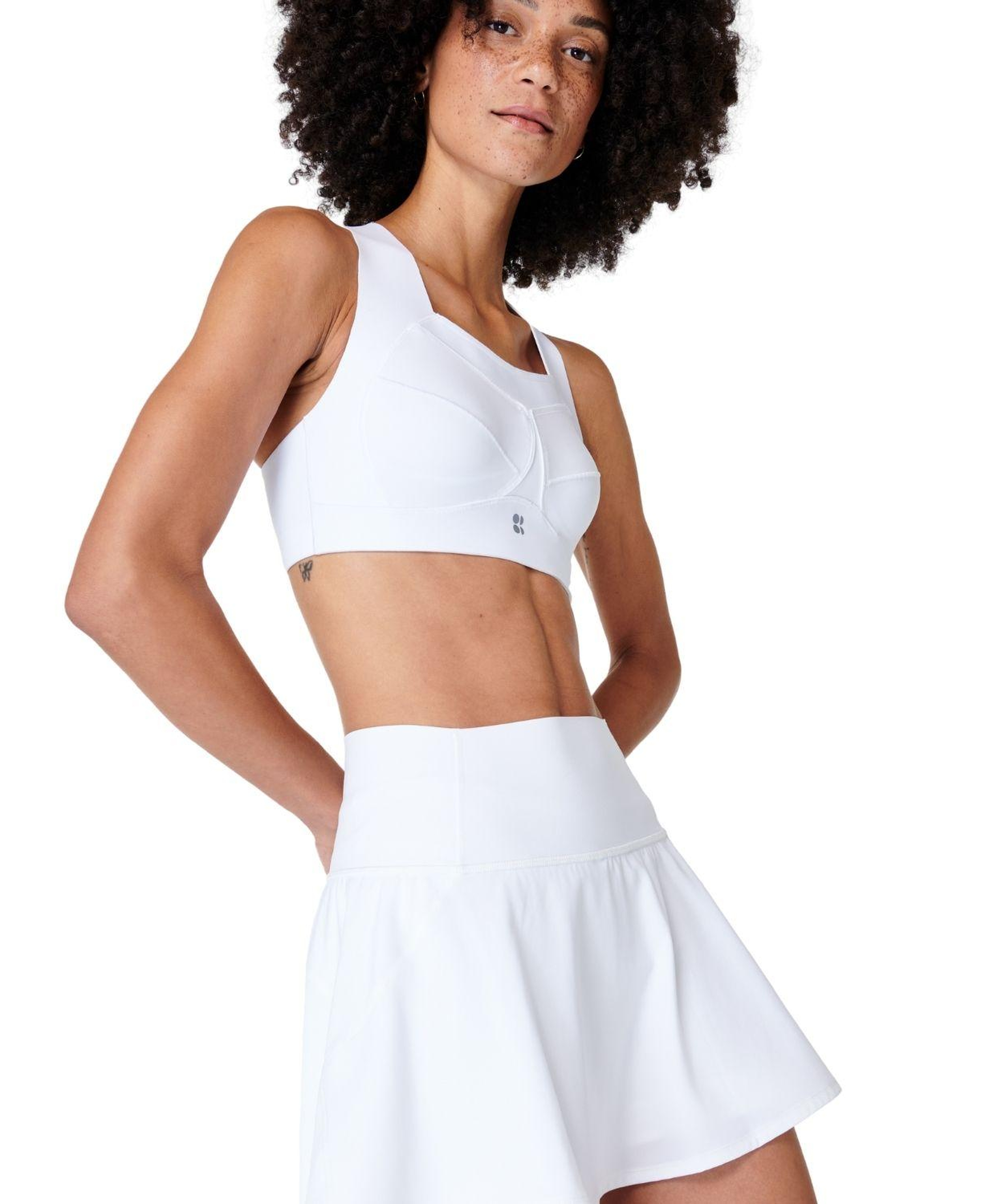 Sweaty Betty Power Skort Kadın Beyaz Etek