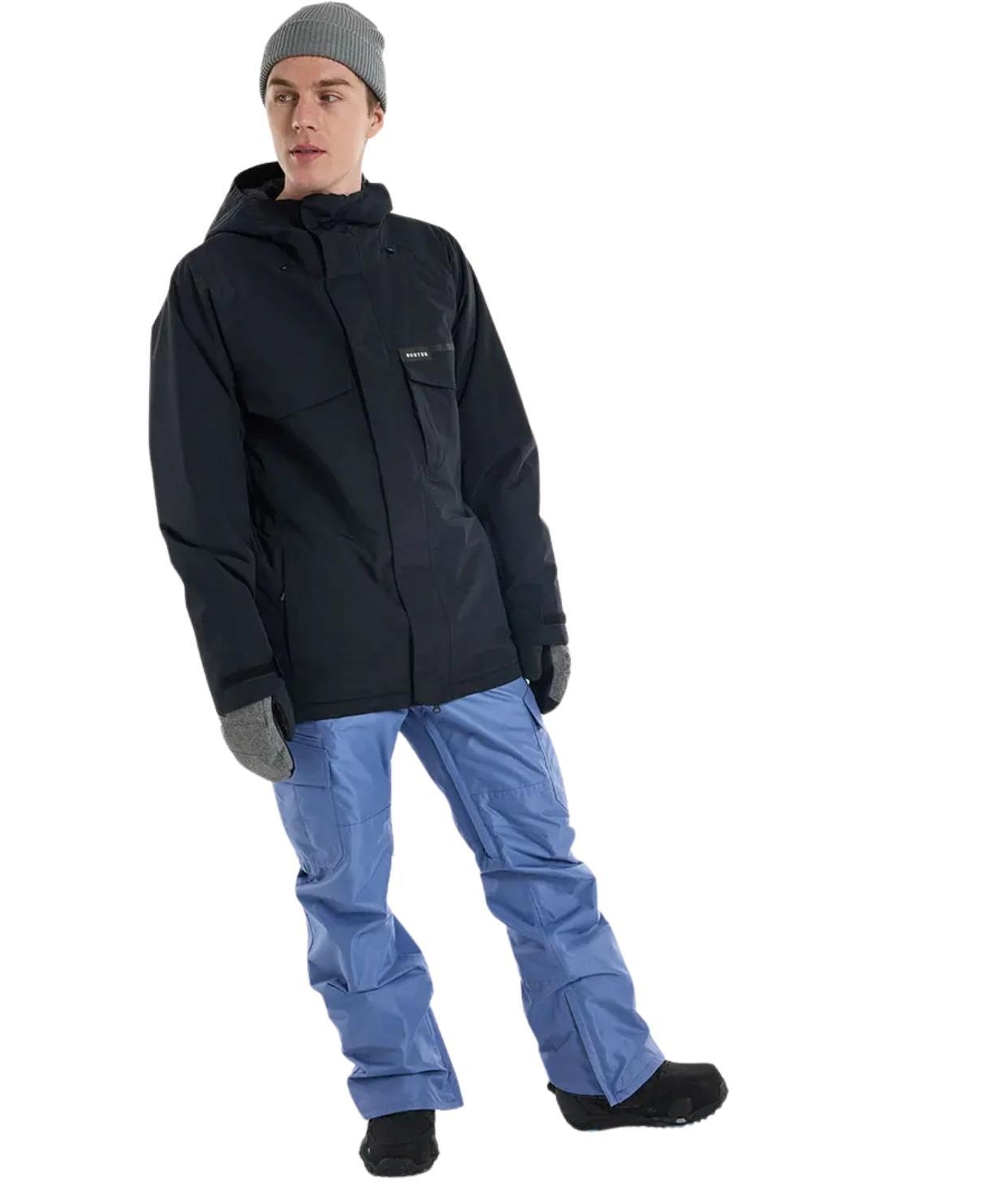 Burton Covert 20 Erkek Siyah Snowboard Ceketi