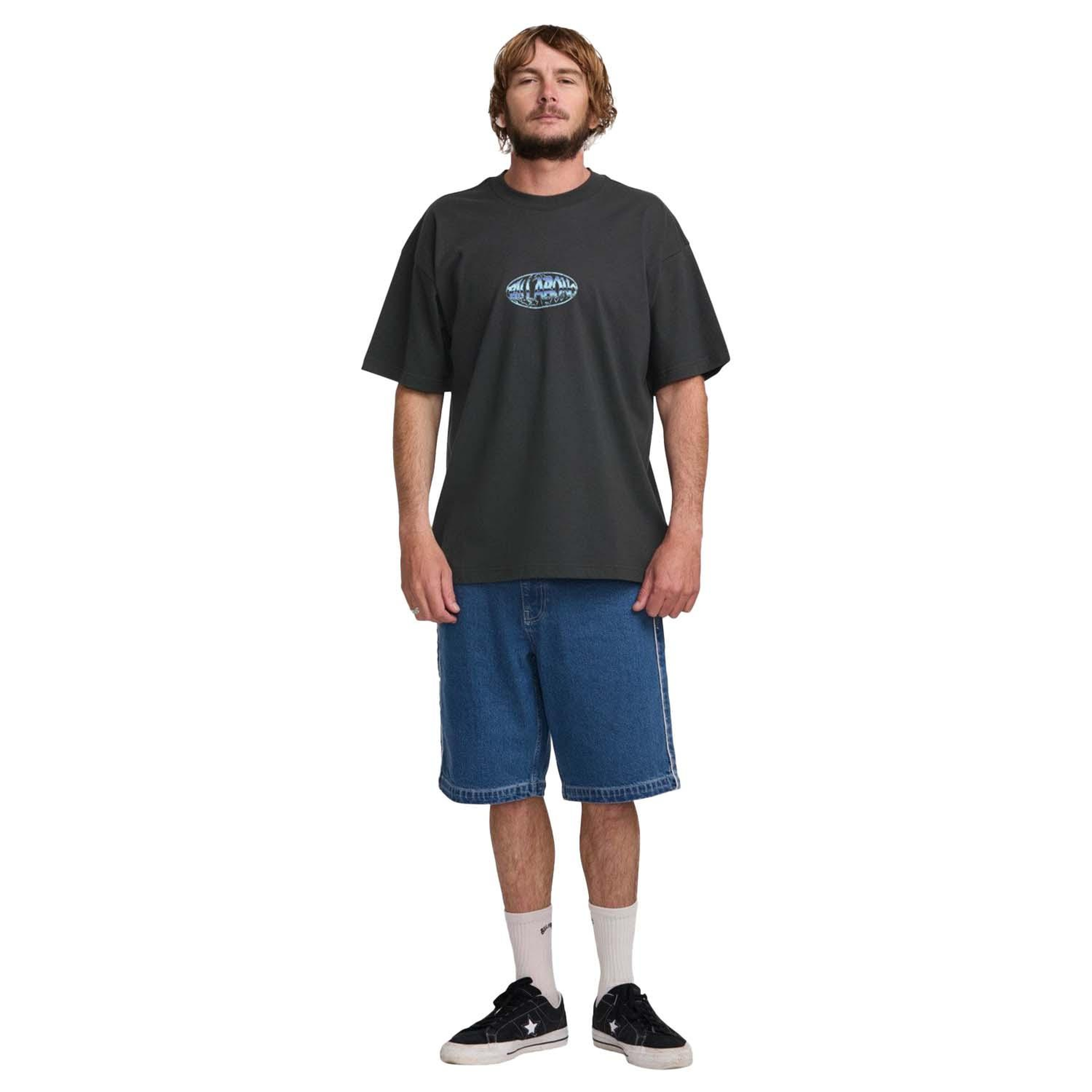 Billabong Identity Og Erkek Siyah Tişört