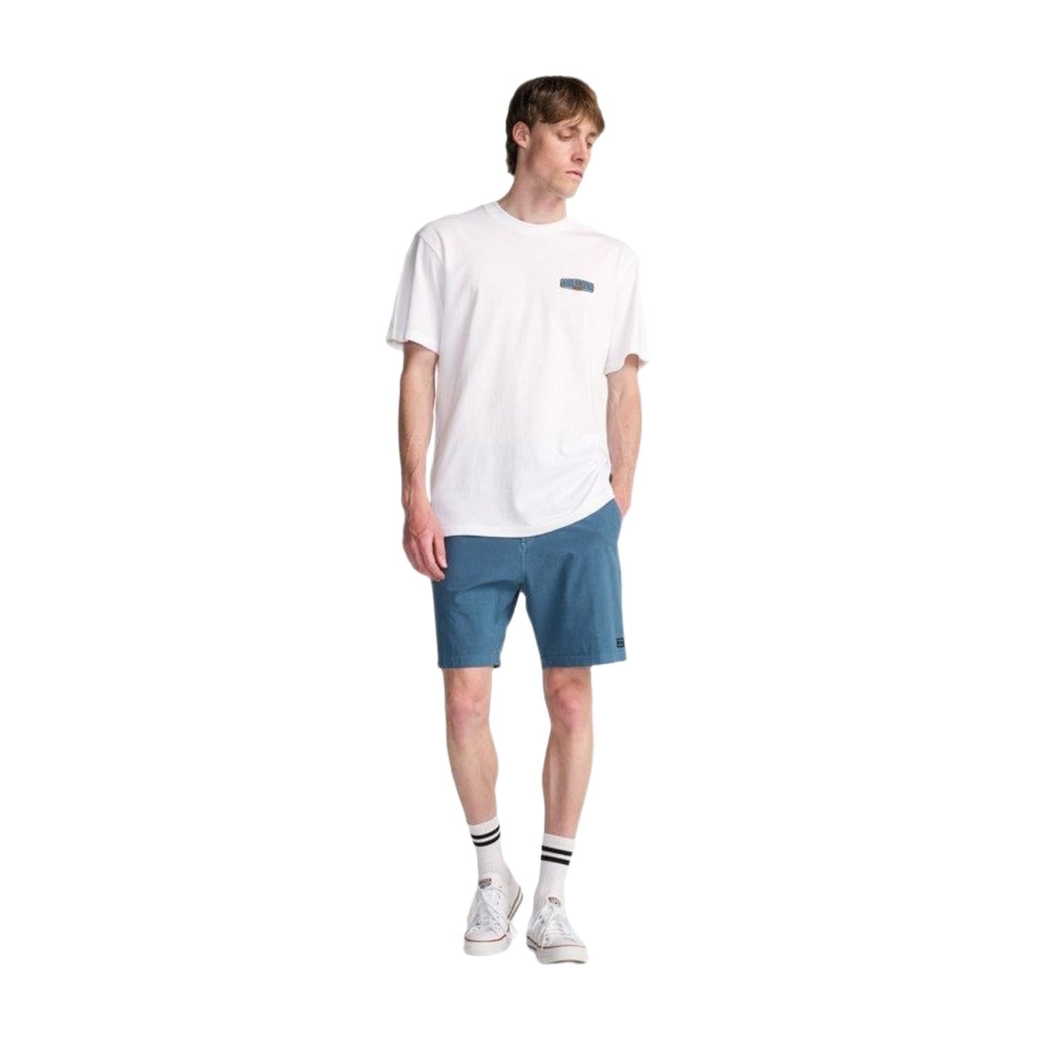 Billabong Runner Up Erkek Beyaz Tişört