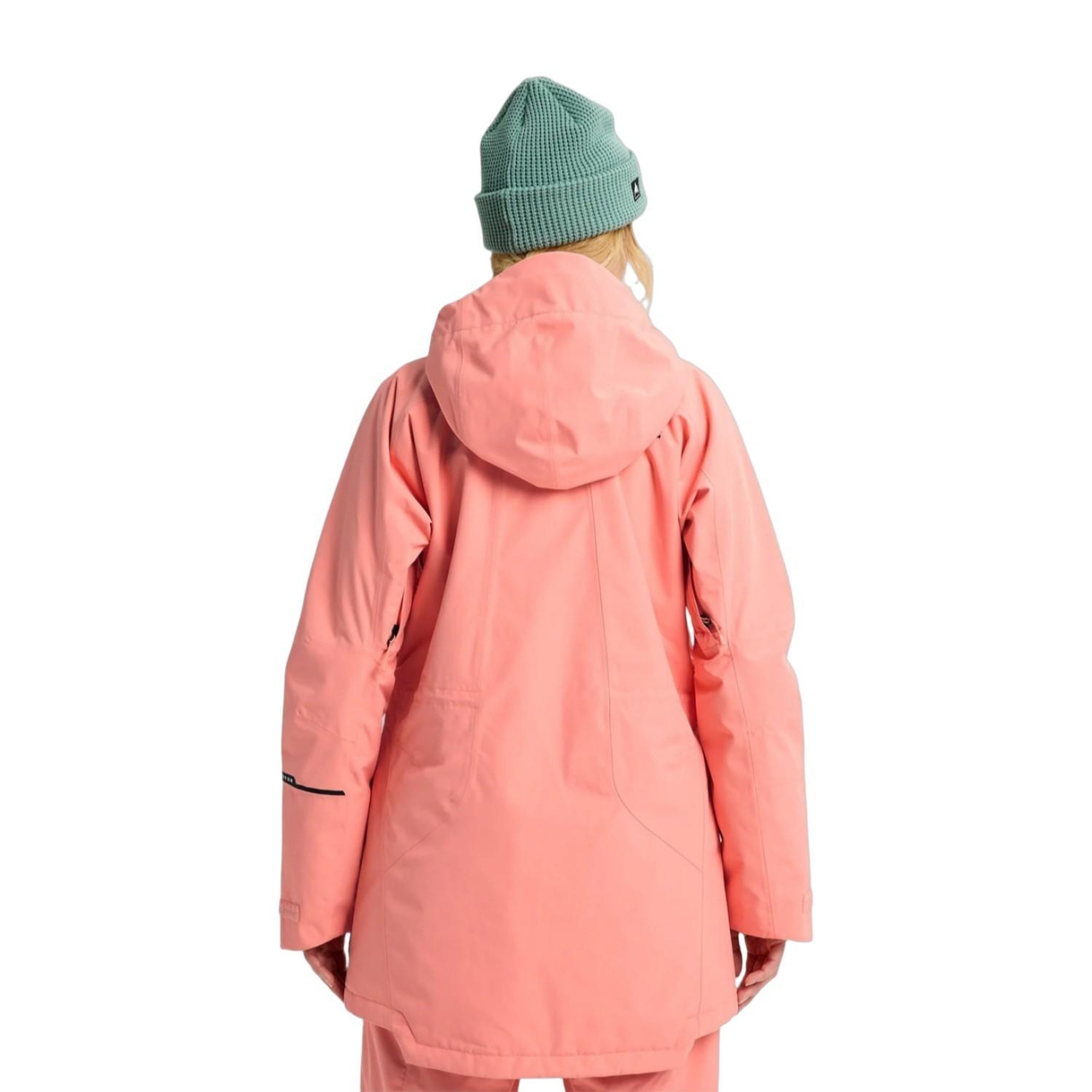 Burton Womens Reserve 2L Insulated Kadın Turuncu Snowboard Ceketi