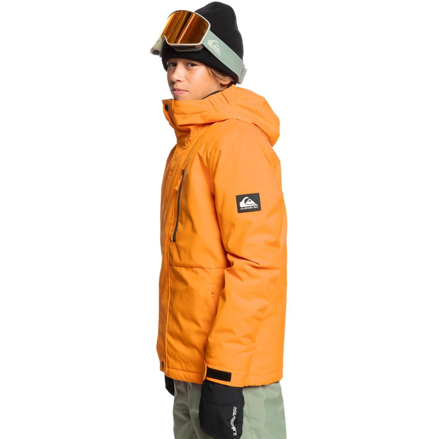 Quiksilver Mission Solid Youth Erkek Çocuk Snowboard Ceketi