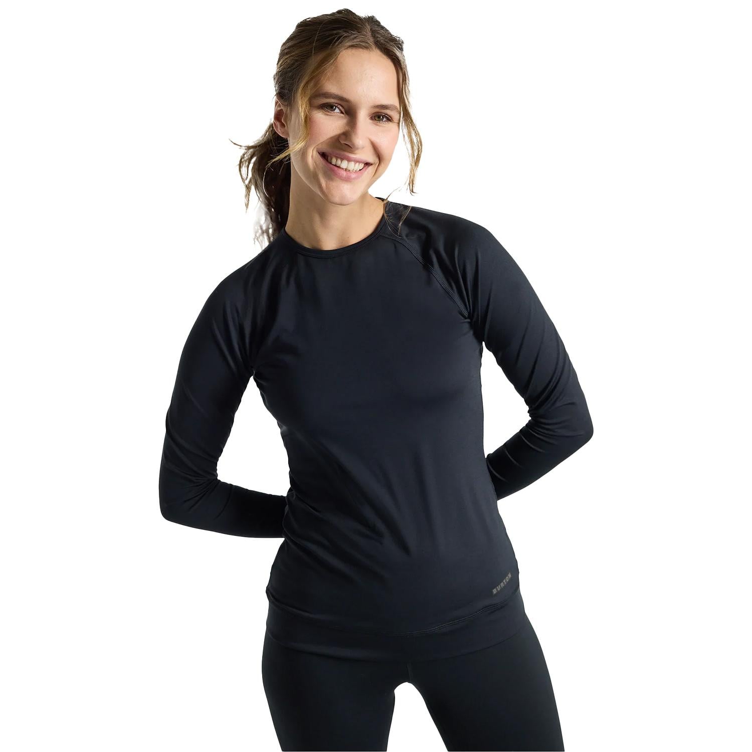 Burton Womens Lightweight X Crew Kadın Siyah İçlik Üst