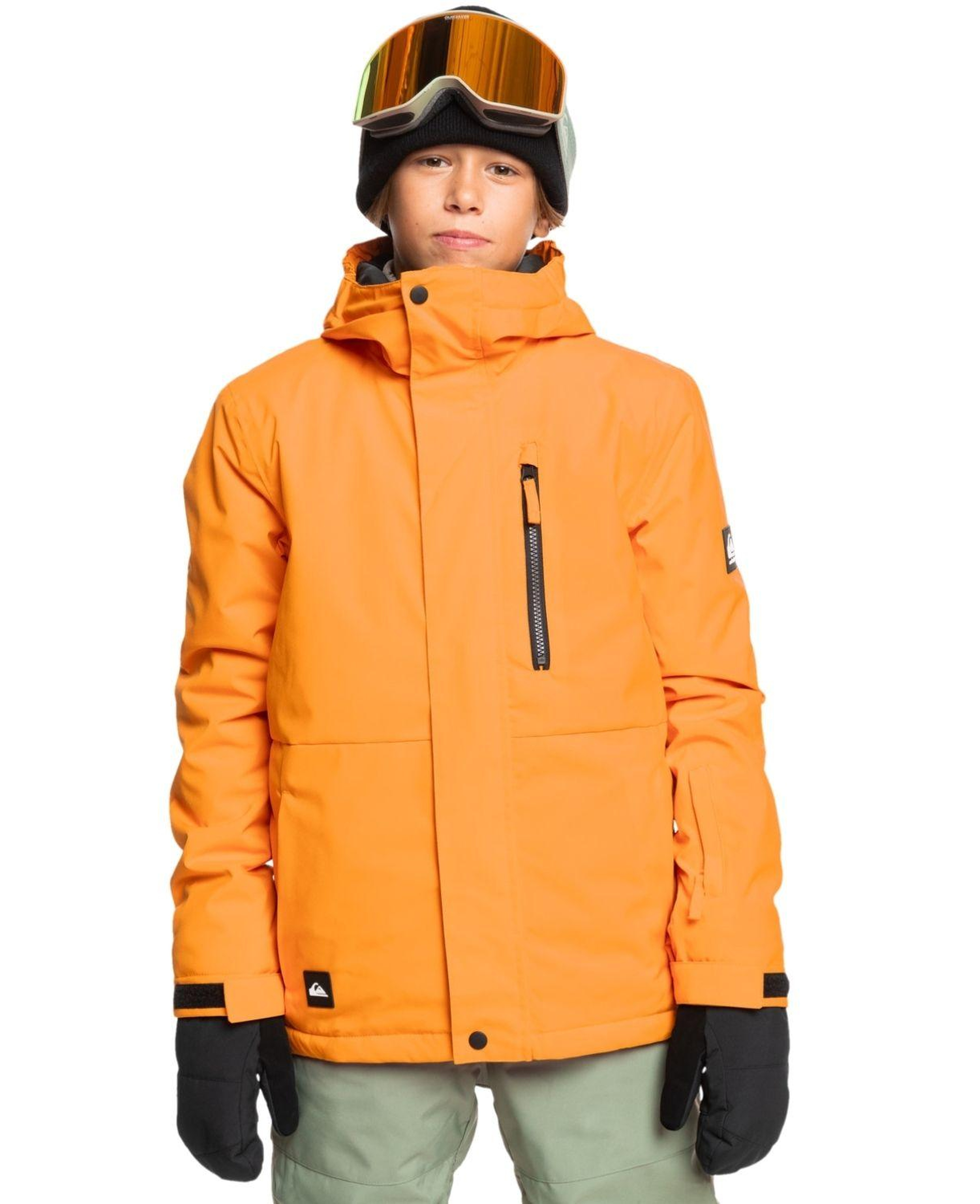 Quiksilver Mission Solid Youth Erkek Çocuk Snowboard Ceketi