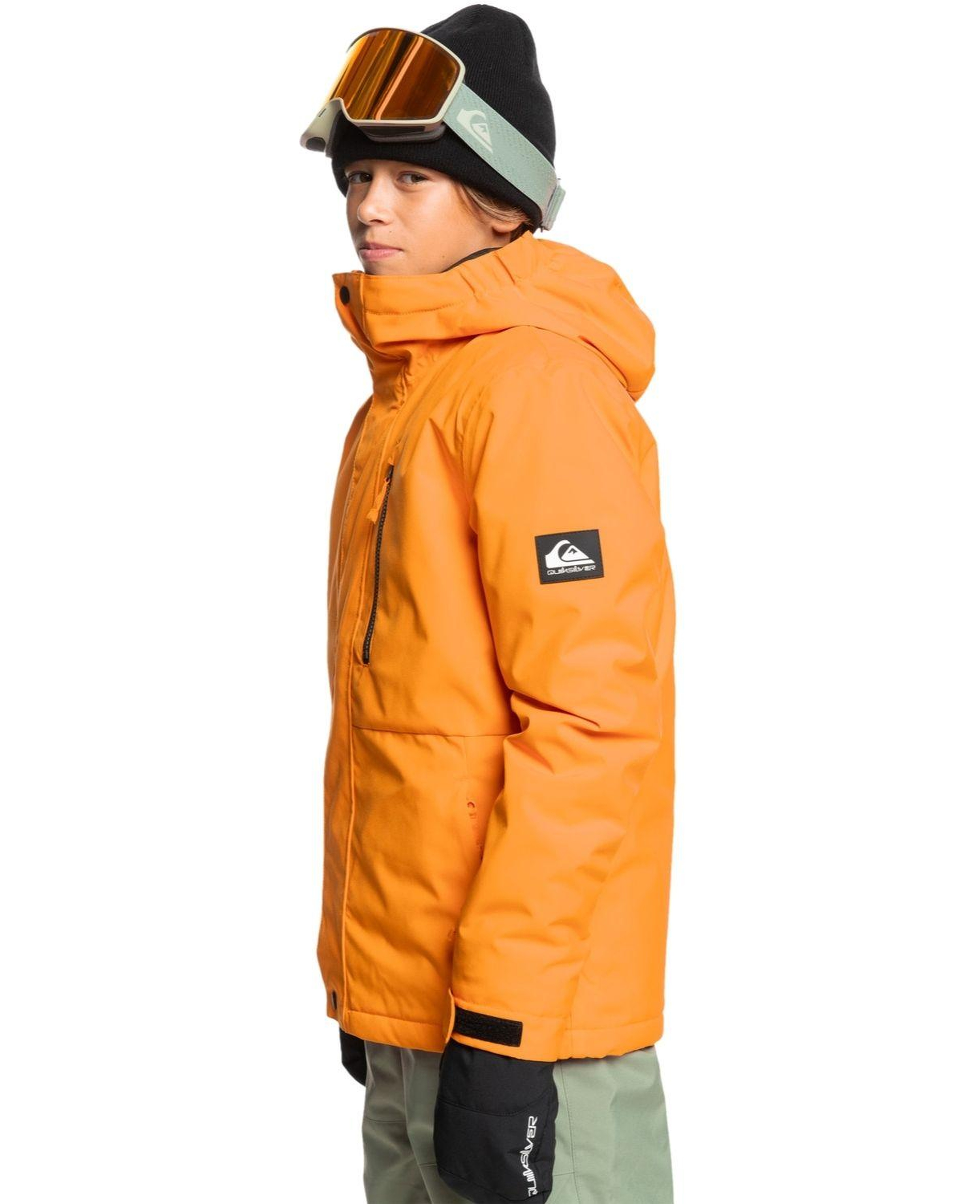 Quiksilver Mission Solid Youth Erkek Çocuk Snowboard Ceketi