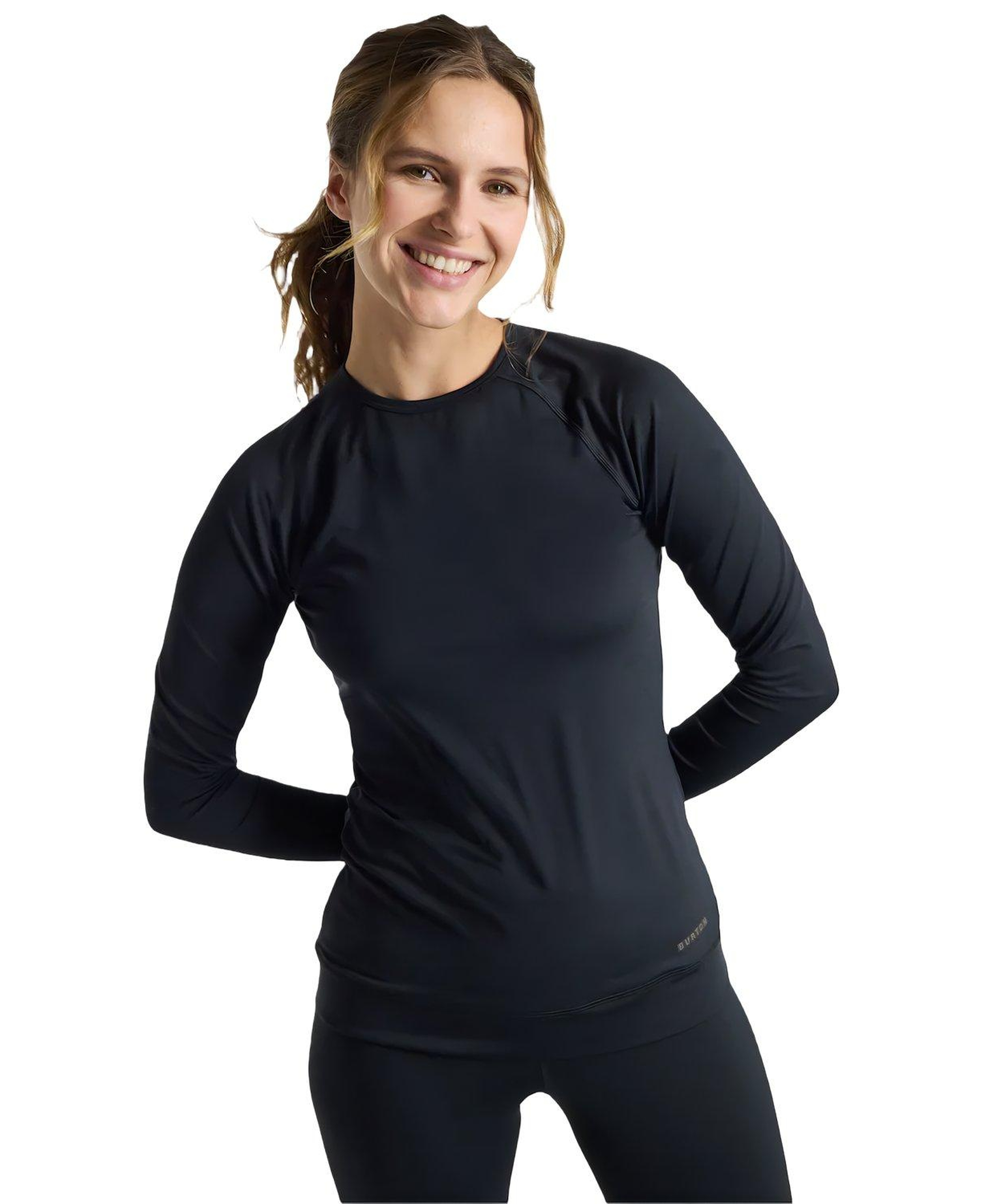 Burton Womens Lightweight X Crew Kadın Siyah İçlik Üst
