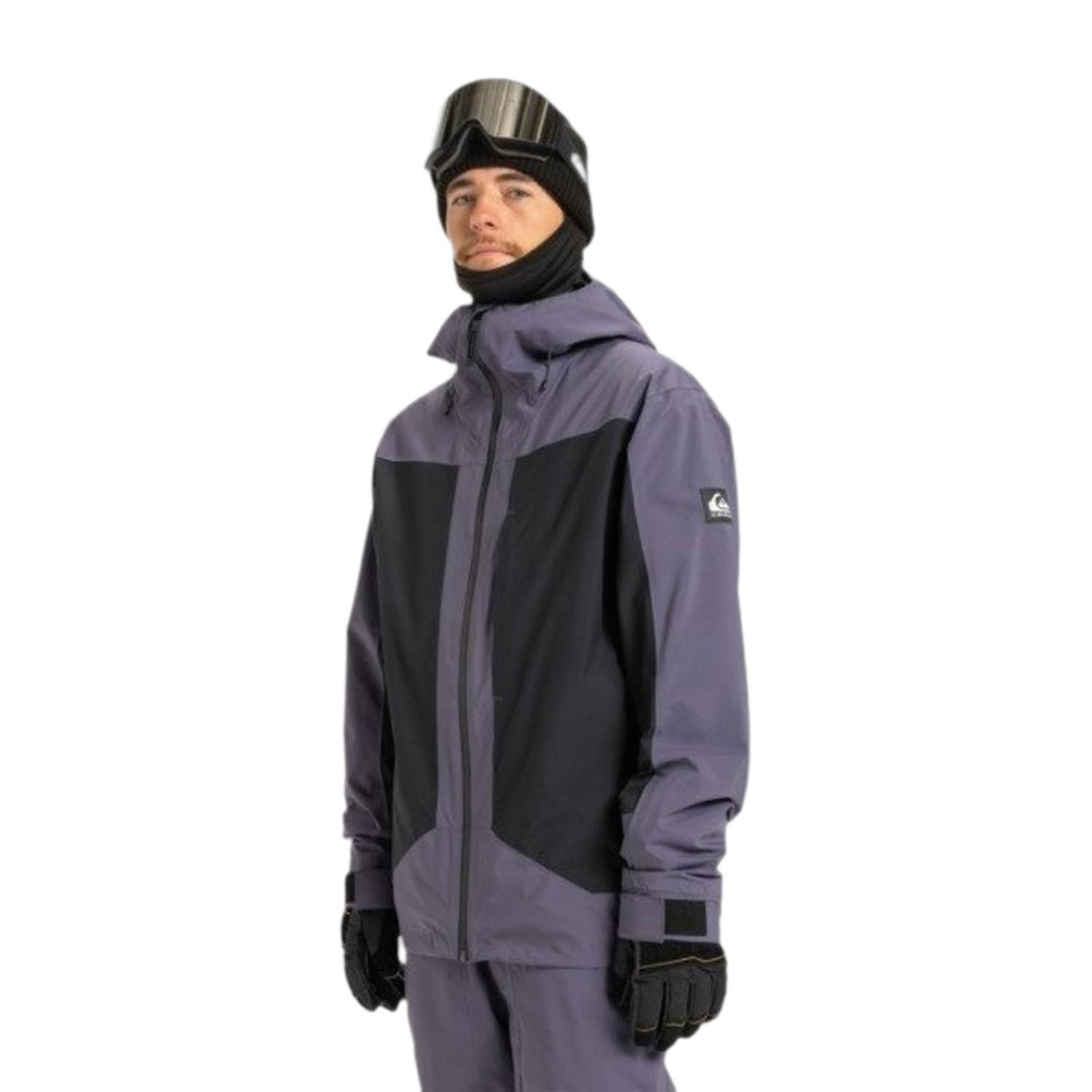 Quiksilver Ultralight Stre Erkek Mor Snowboard Ceketi