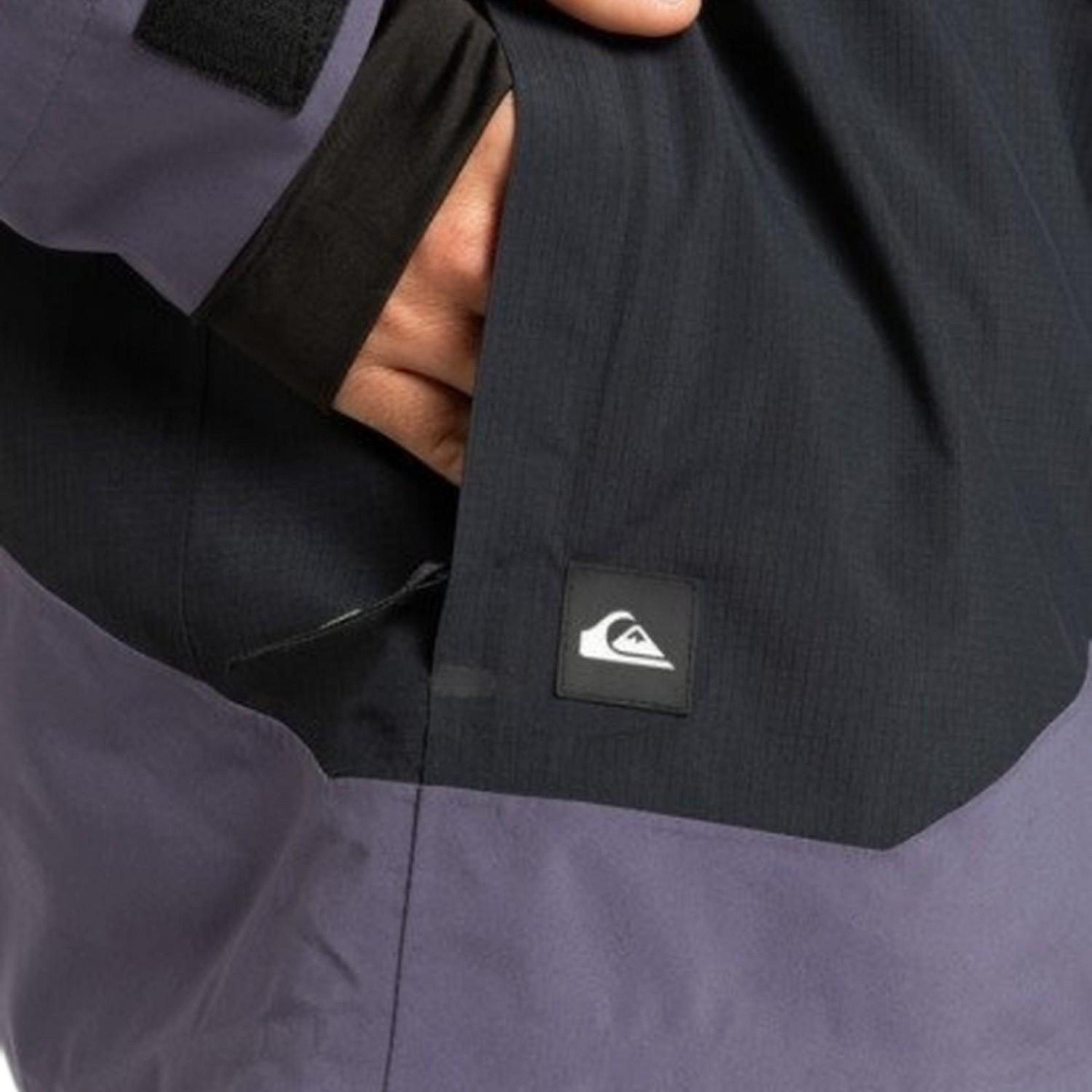 Quiksilver Ultralight Stre Erkek Mor Snowboard Ceketi