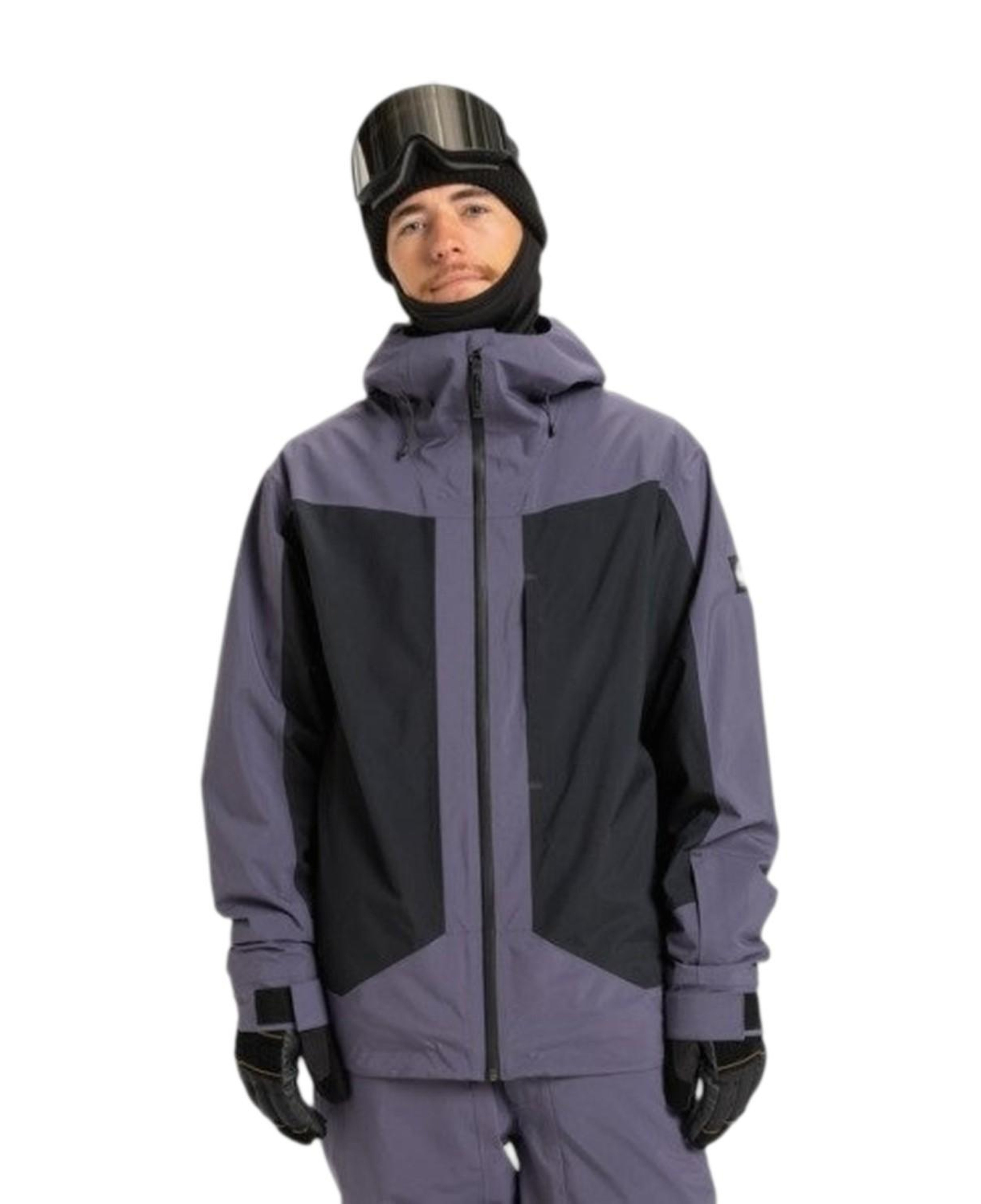 Quiksilver Ultralight Stre Erkek Mor Snowboard Ceketi