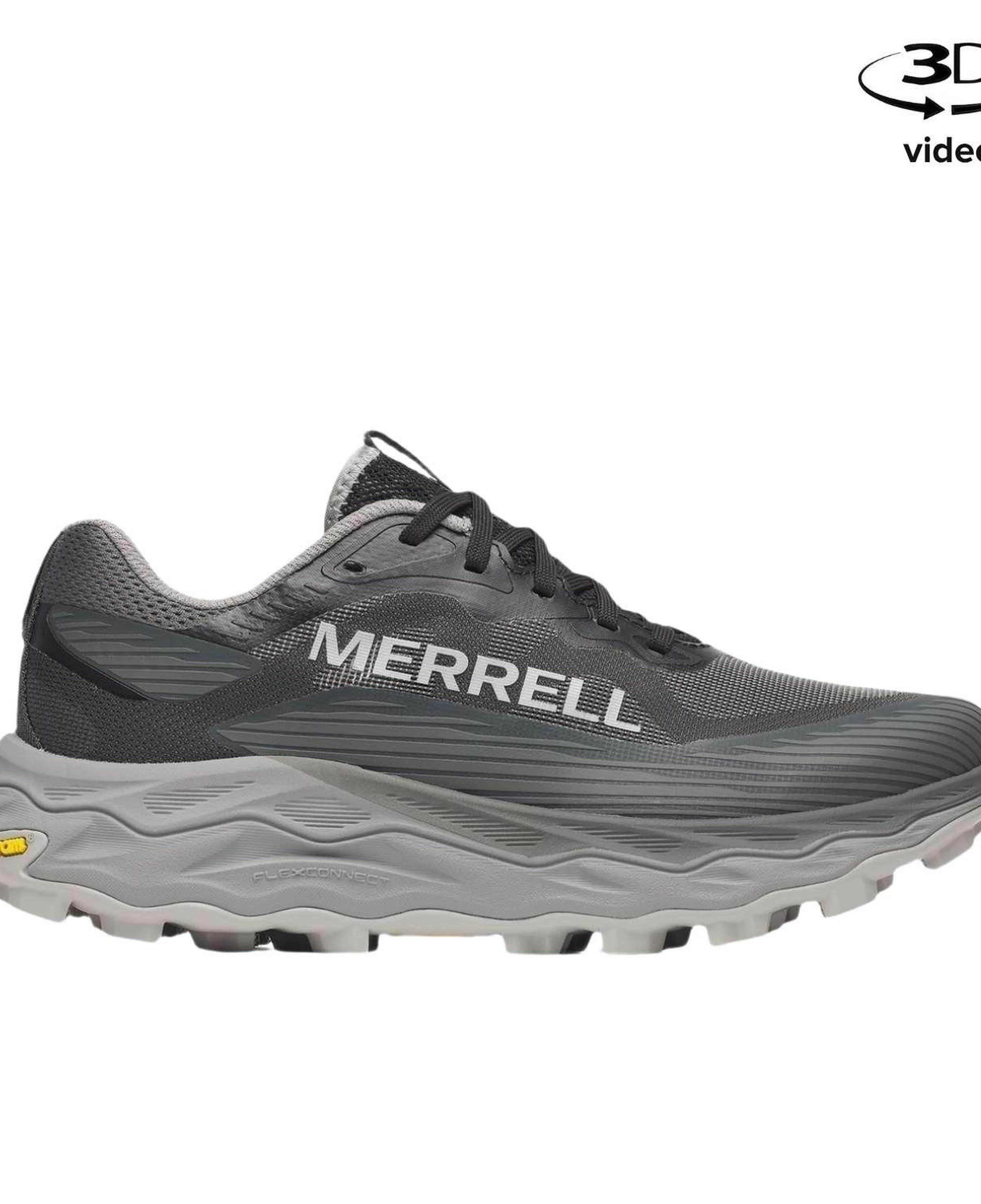 Merrell Agility Peak 6 Kadın Siyah Patika Koşusu Ayakkabısı