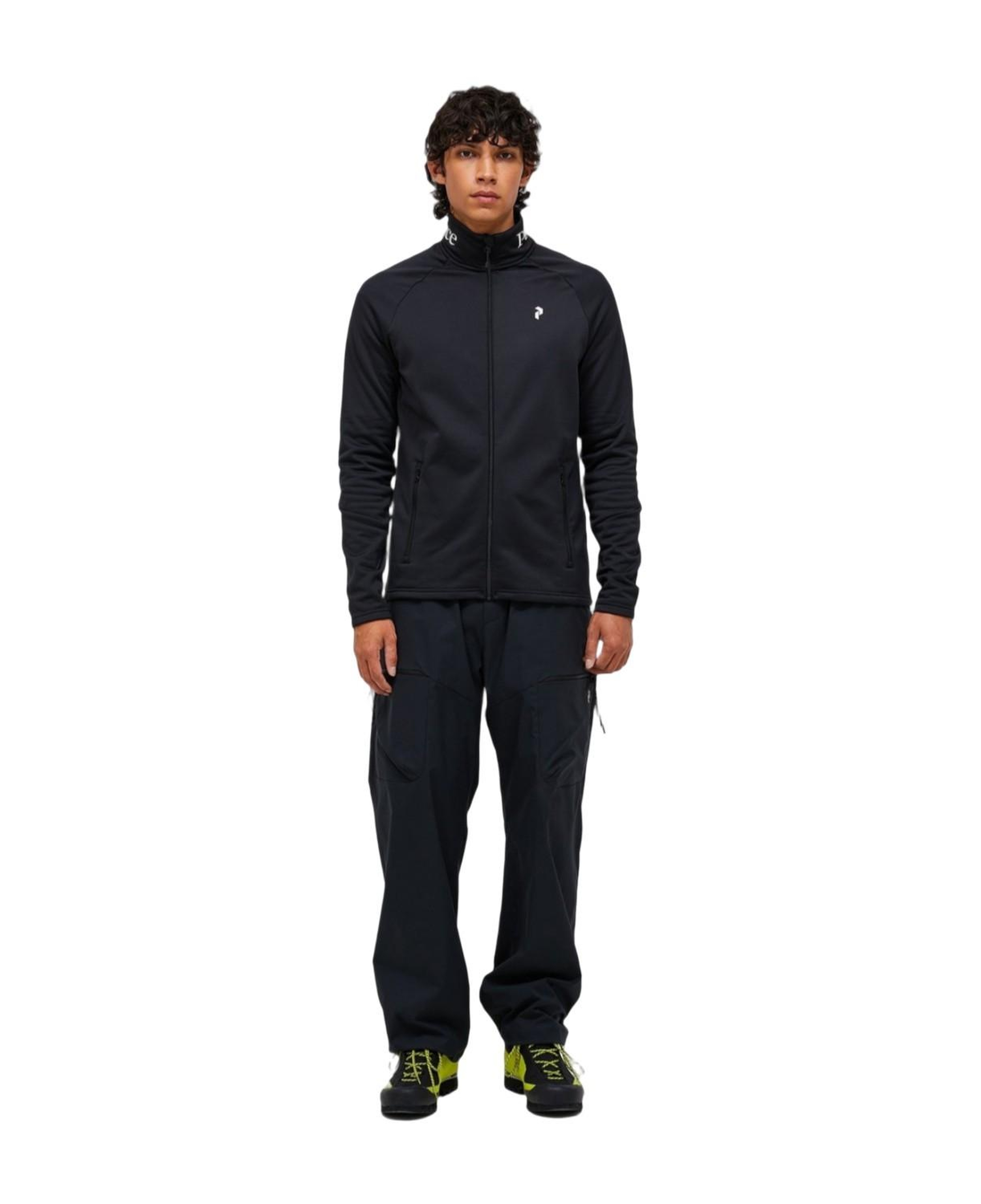 Peak Performance Rider Essentials Zip Erkek Siyah Fleece