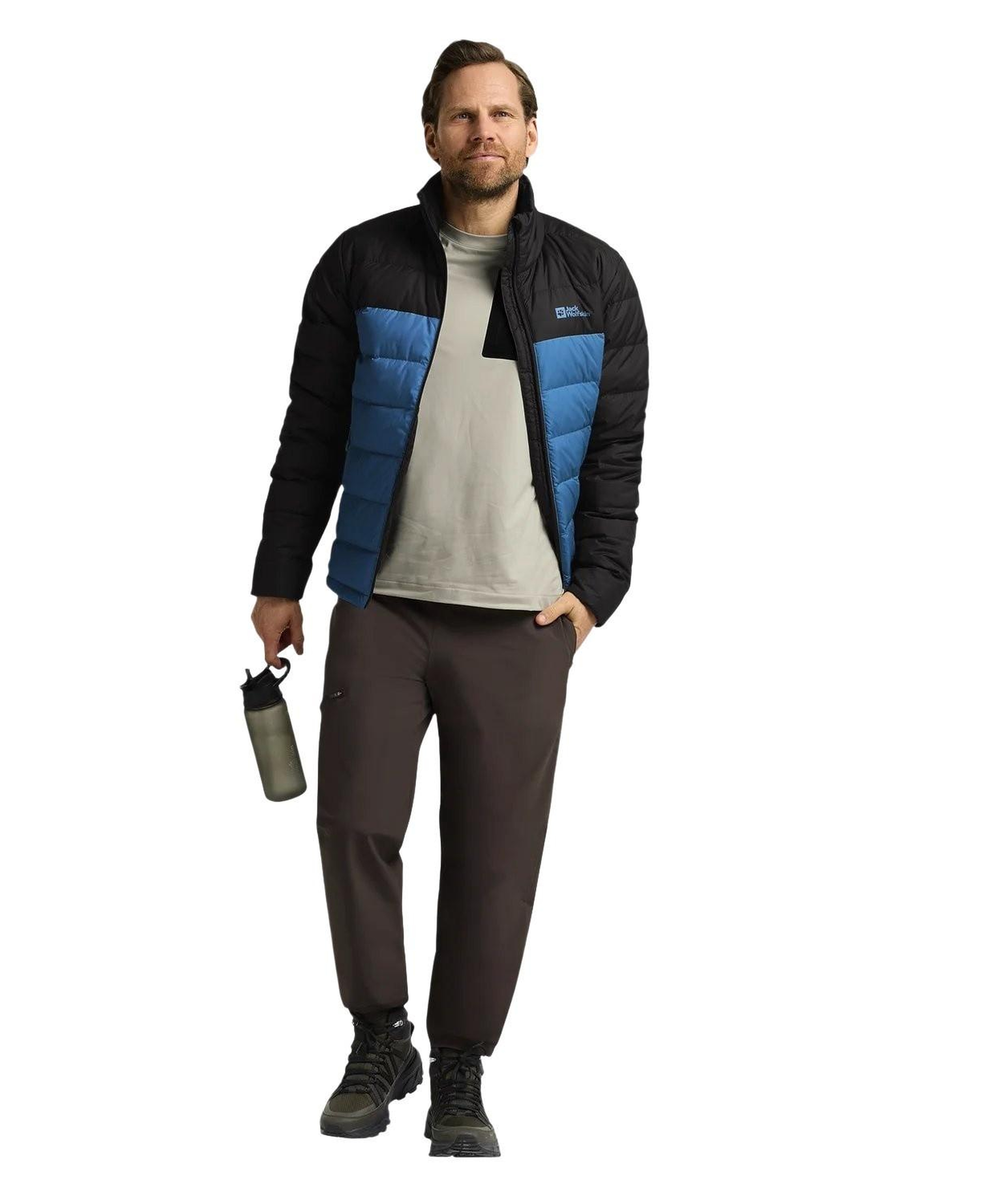 Jack Wolfskin 5th Avenue Erkek Mavi Outdoor Ceketi