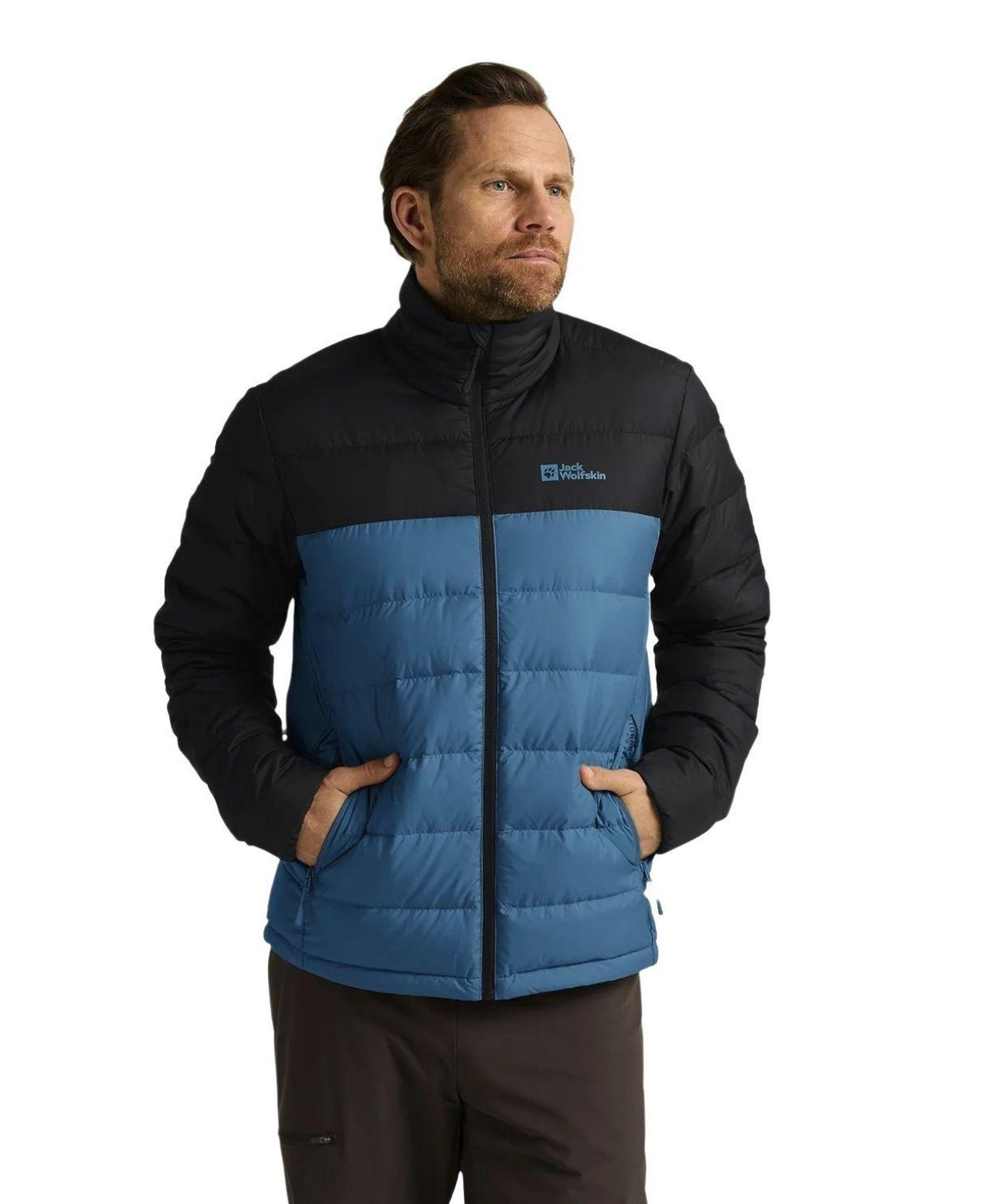 Jack Wolfskin 5th Avenue Erkek Mavi Outdoor Ceketi