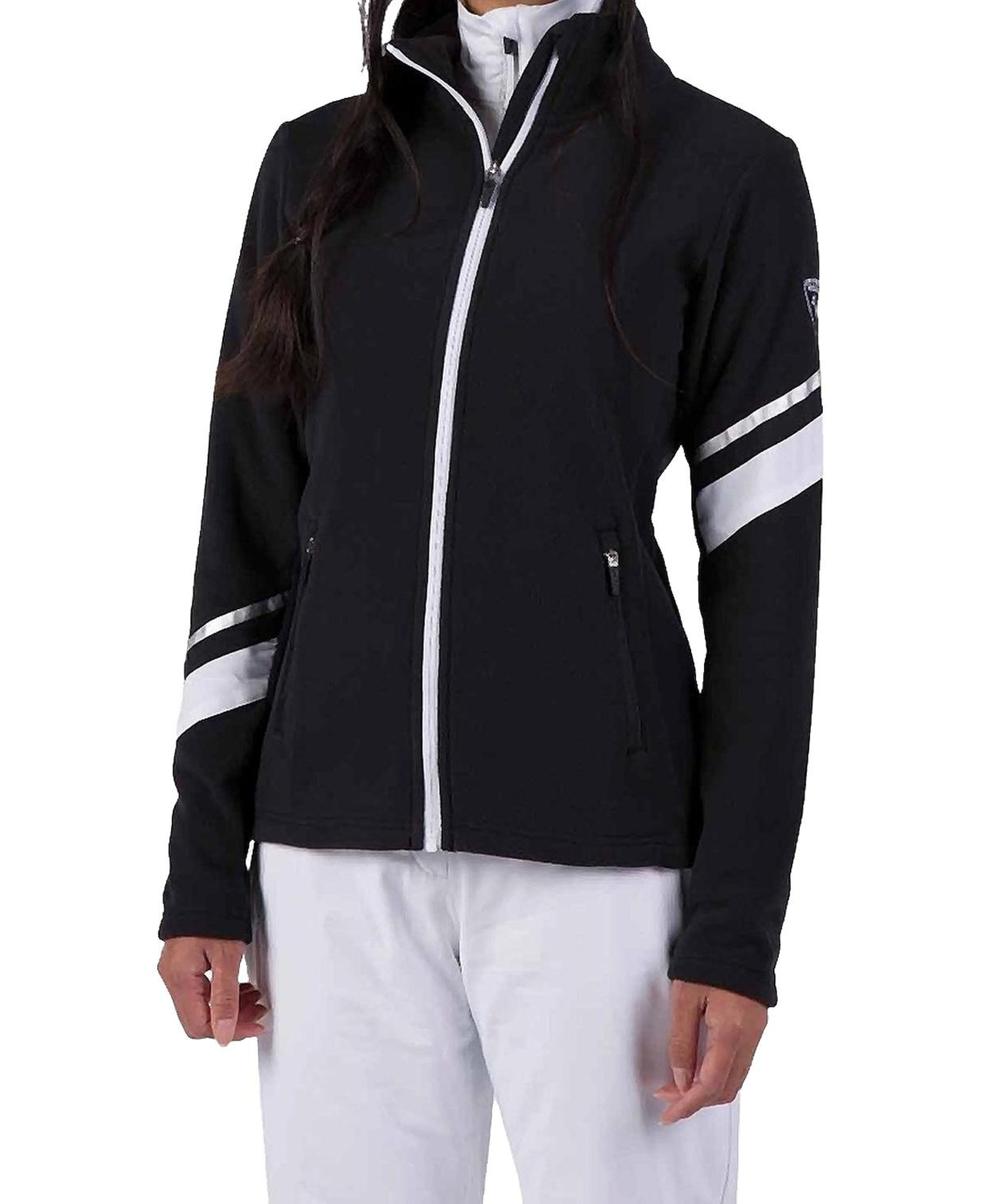 Rossignol Strawpile Fleece Fz Kadın Siyah İçlik Üst