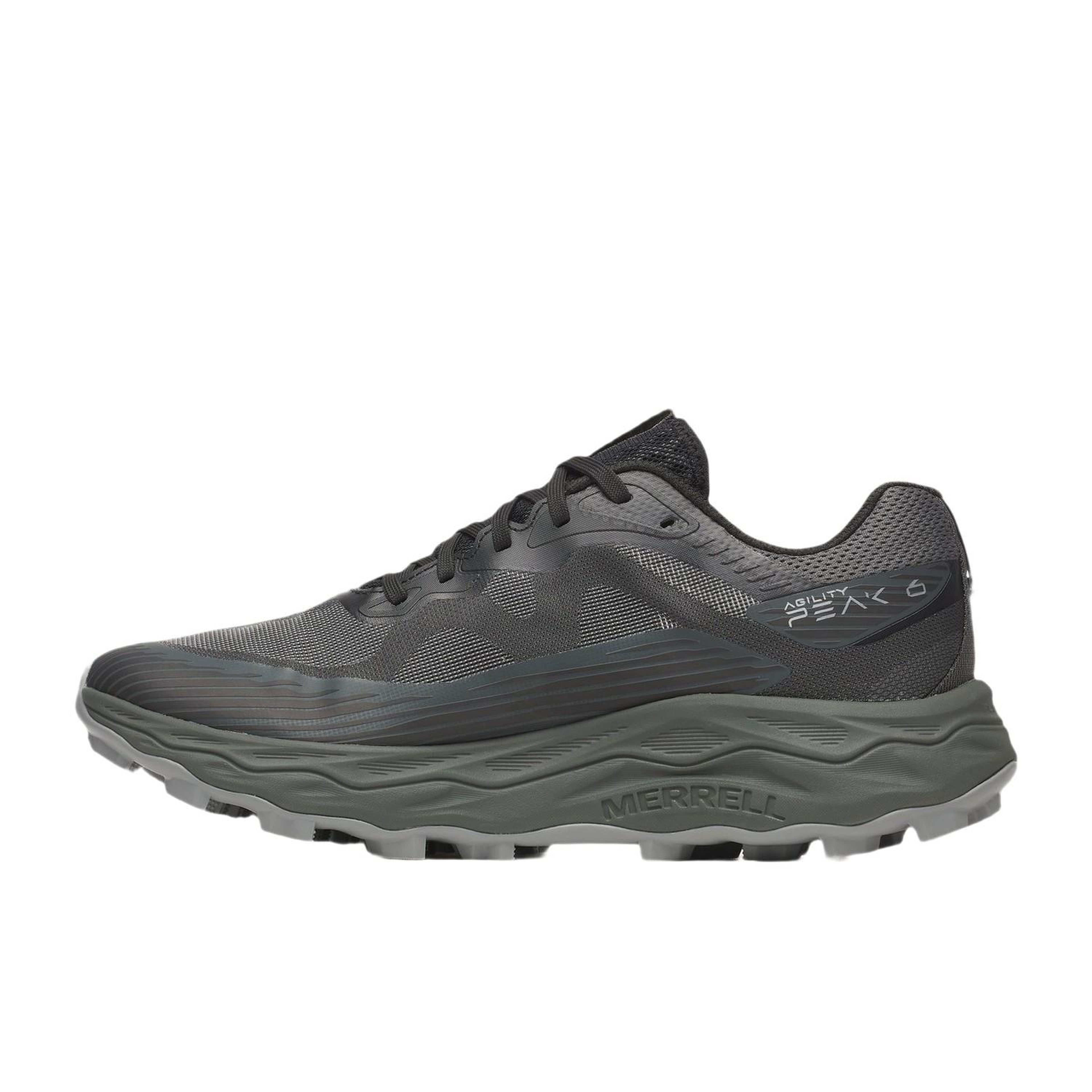 Merrell Agility Peak 6 Erkek Siyah Patika Koşusu Ayakkabısı