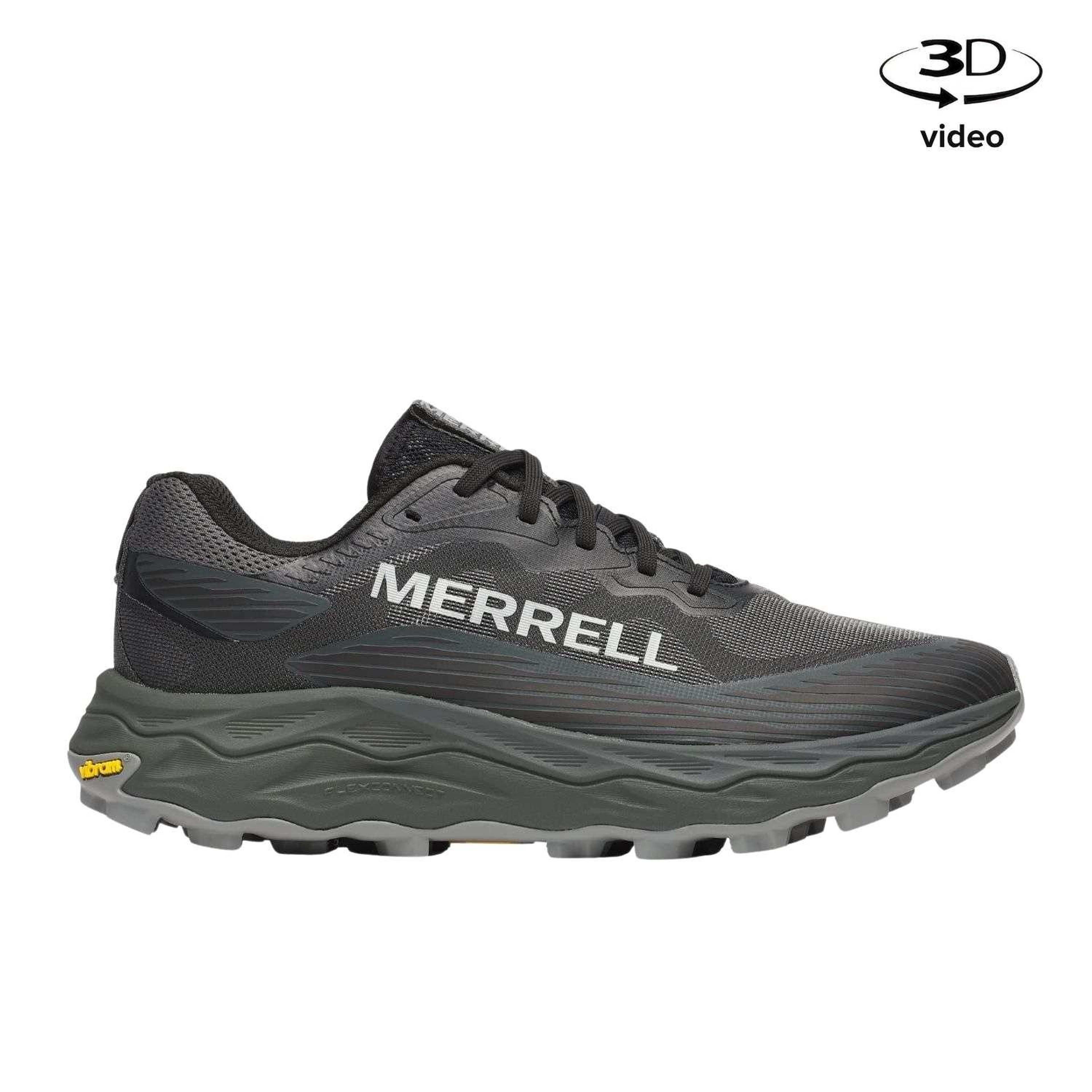 Merrell Agility Peak 6 Erkek Siyah Patika Koşusu Ayakkabısı