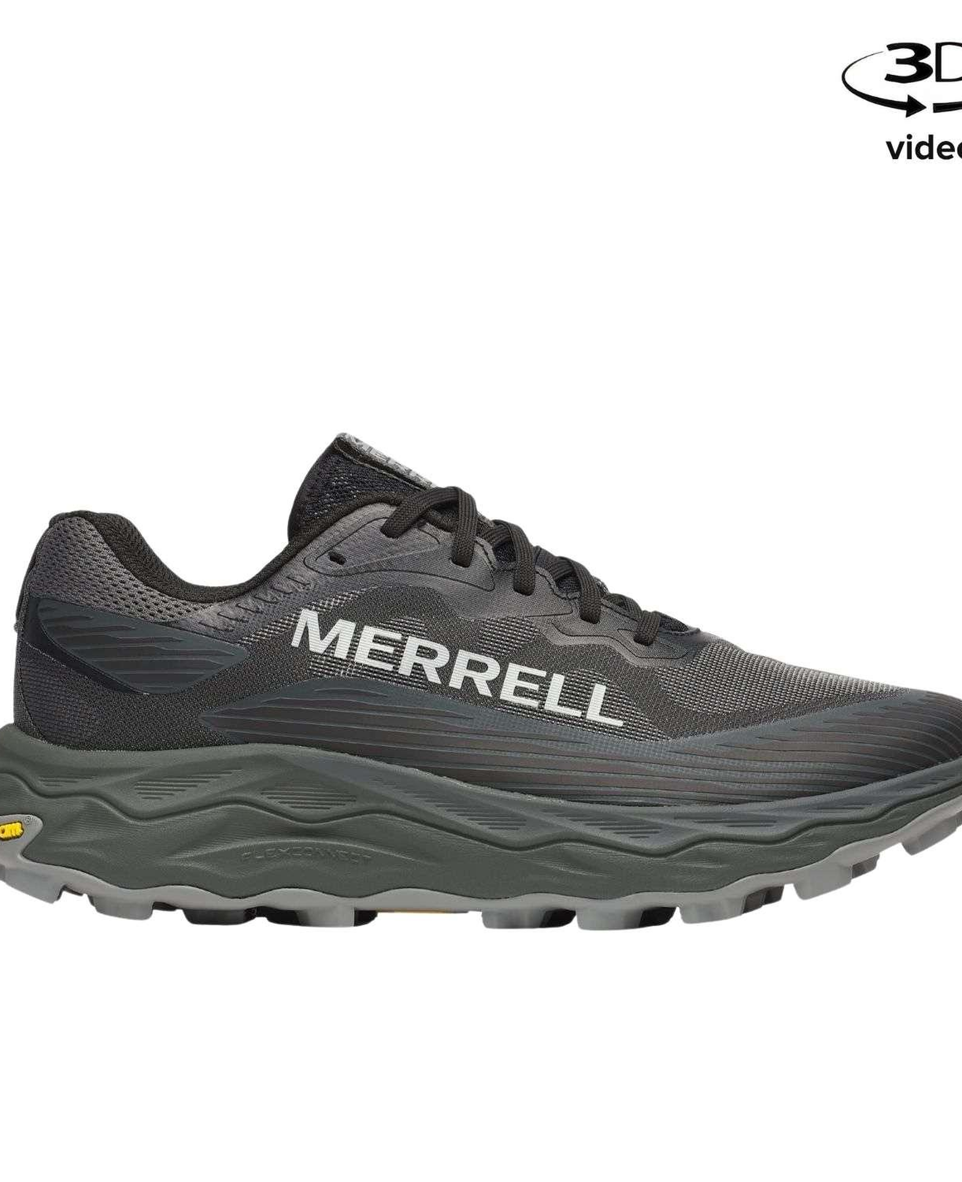 Merrell Agility Peak 6 Erkek Siyah Patika Koşusu Ayakkabısı